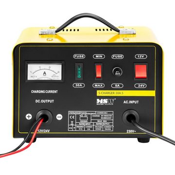 MSW Auto Batterieladegerät Kfz Pkw Ladegerät Autobatterie 20 - 85 Ah Autobatterie-Ladegerät