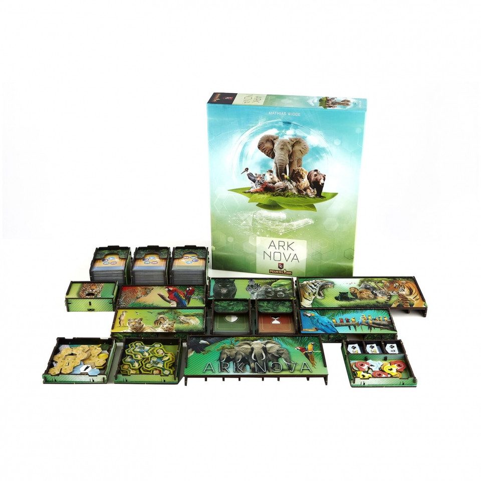 e-Raptor Spiel, Insert - Ark Nova UV Print - englisch