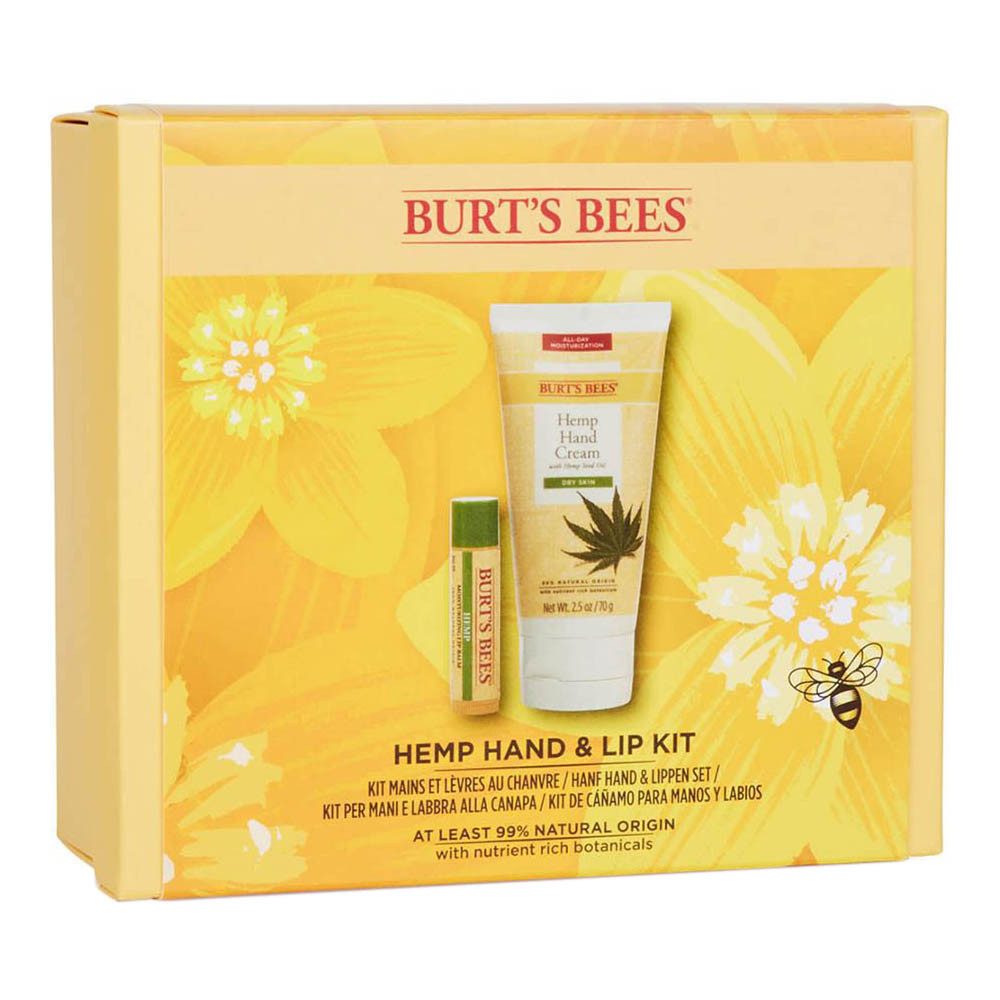 BURT'S BEES Lippenpflegestift Hanf - Hand & Lip Kit