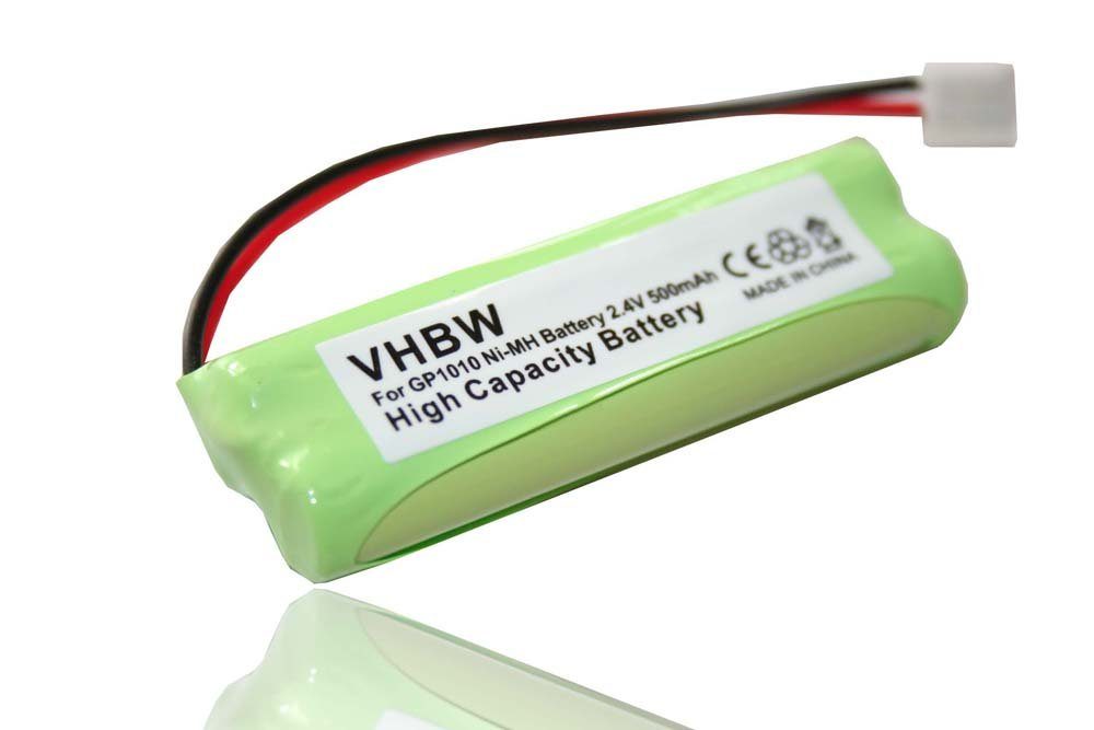 vhbw kompatibel mit Tevion Life S63036 Akku NiMH 500 mAh (2,4 V)