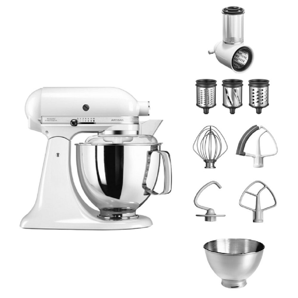 KitchenAid Küchenmaschine KitchenAid 4,8 L 5KSM175 Artisan Küchenmaschine Beginnerset