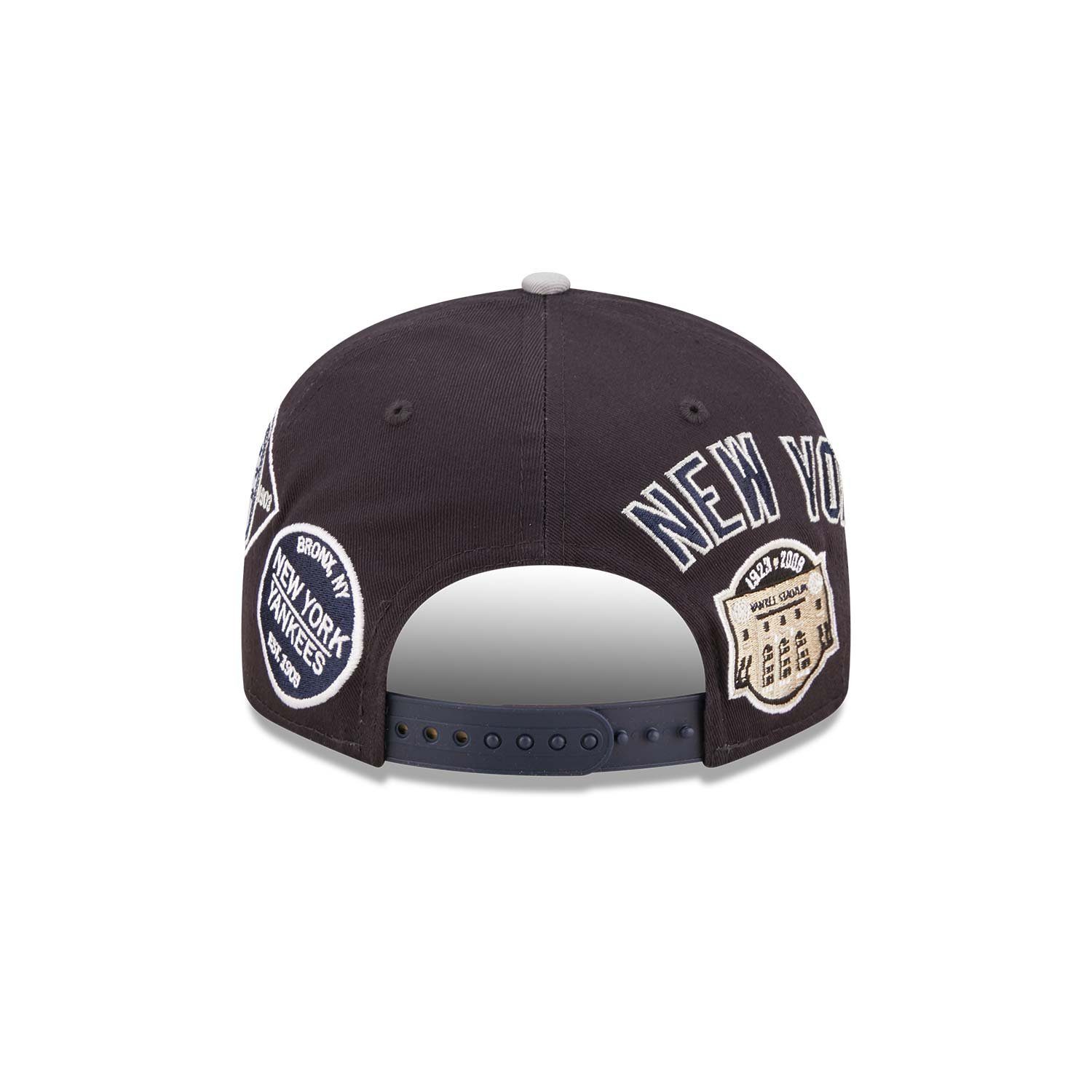 New Era 9FIFTY York Patches Baseball Cap Over All Yankees New