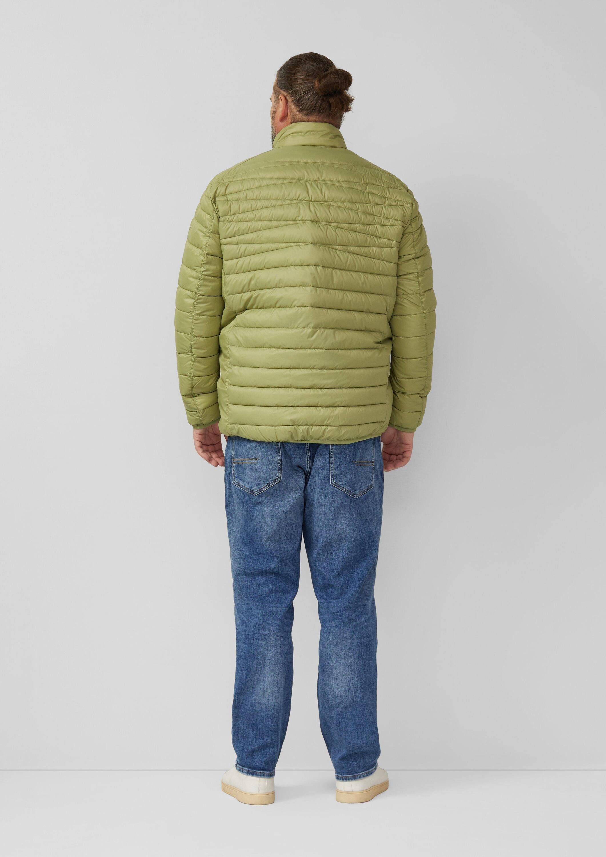 s.Oliver Funktionsjacke Outdoor-Jacke Sportive Steppjacke mit Stehkragen und Innentasche
