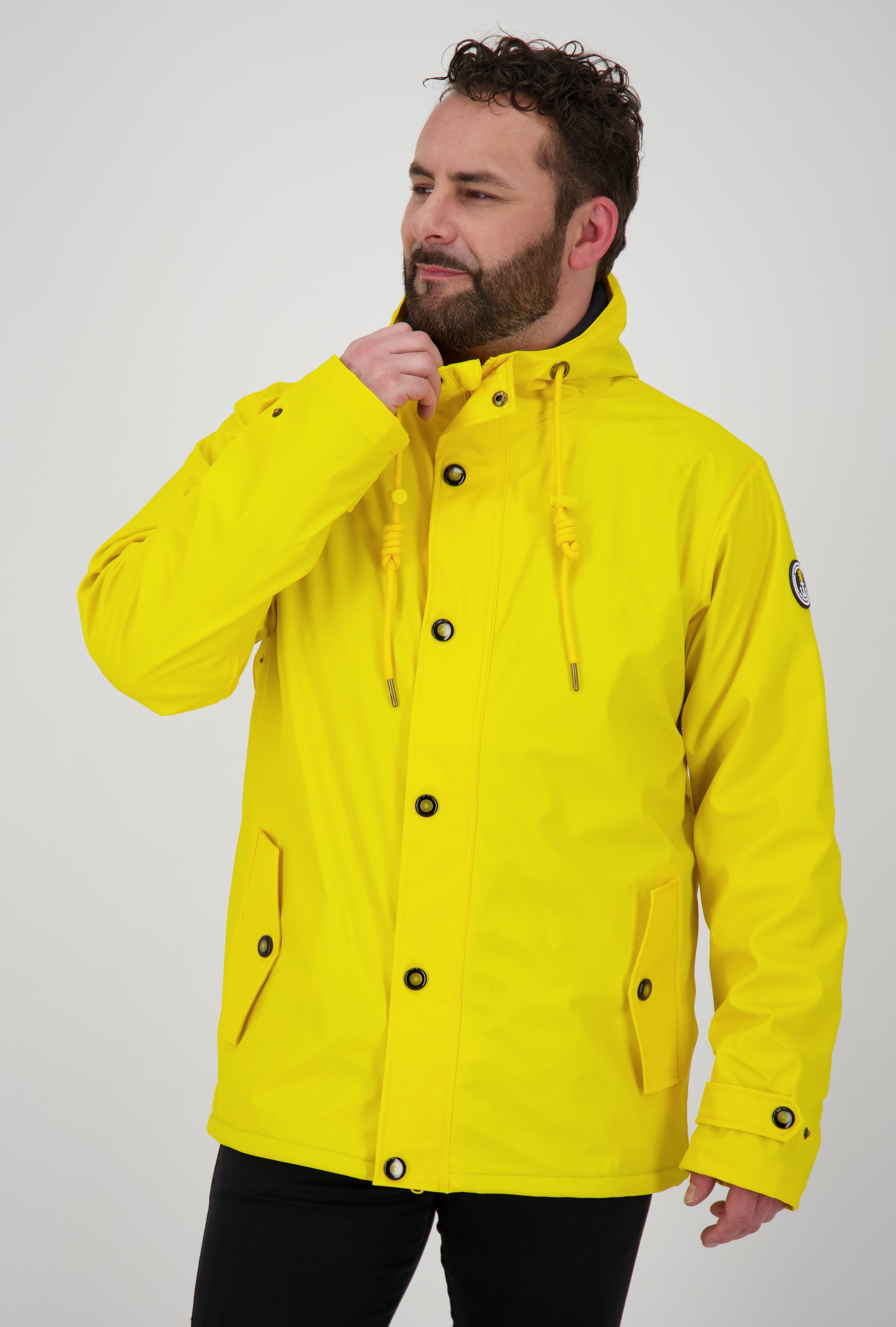 DEPROC Active Regenjacke Friesennerz #ANKERGLUTREISE MEN auch in Großen Größen erhältlich