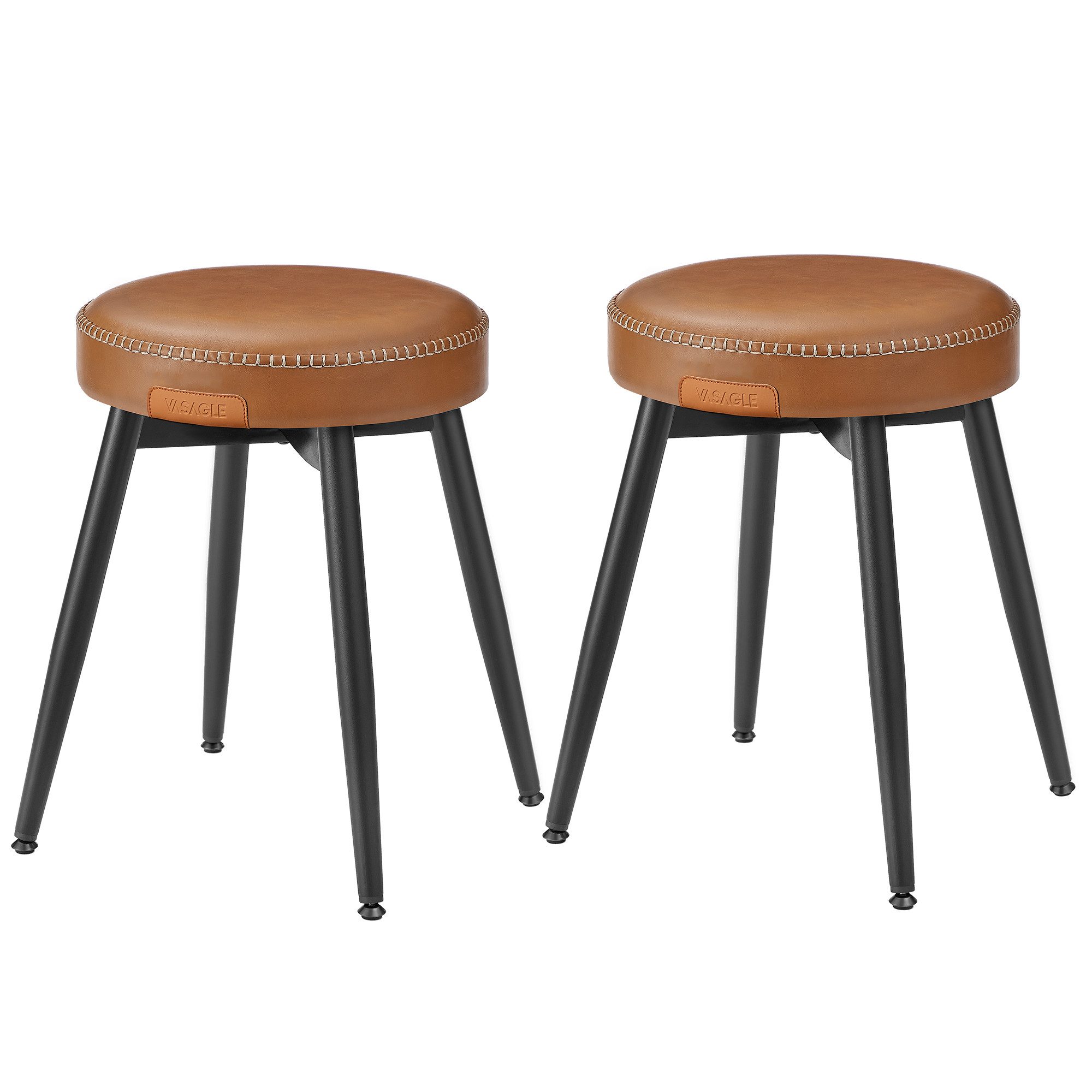 VASAGLE Sitzhocker (2 St), Esszimmerstuhl, EKHO Series, schminktisch stuhl, günstig online kaufen