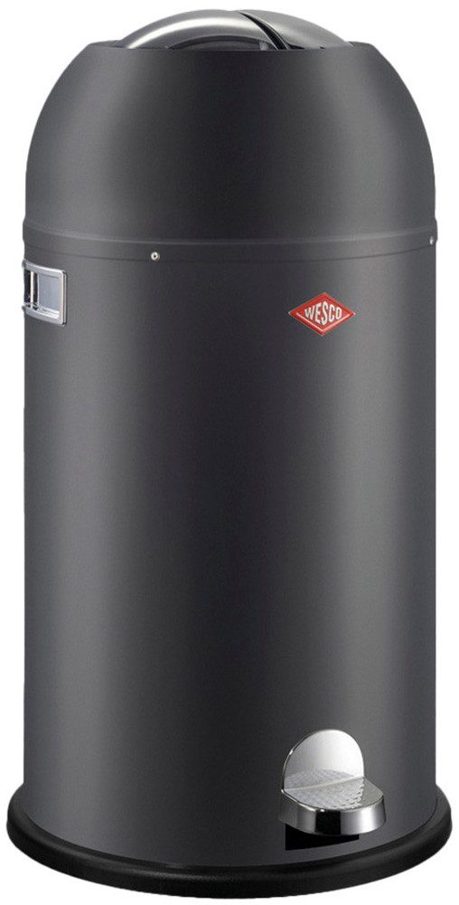 WESCO Mülleimer Kickmaster, Abfallsammler mit Dämpfer, 33 Liter