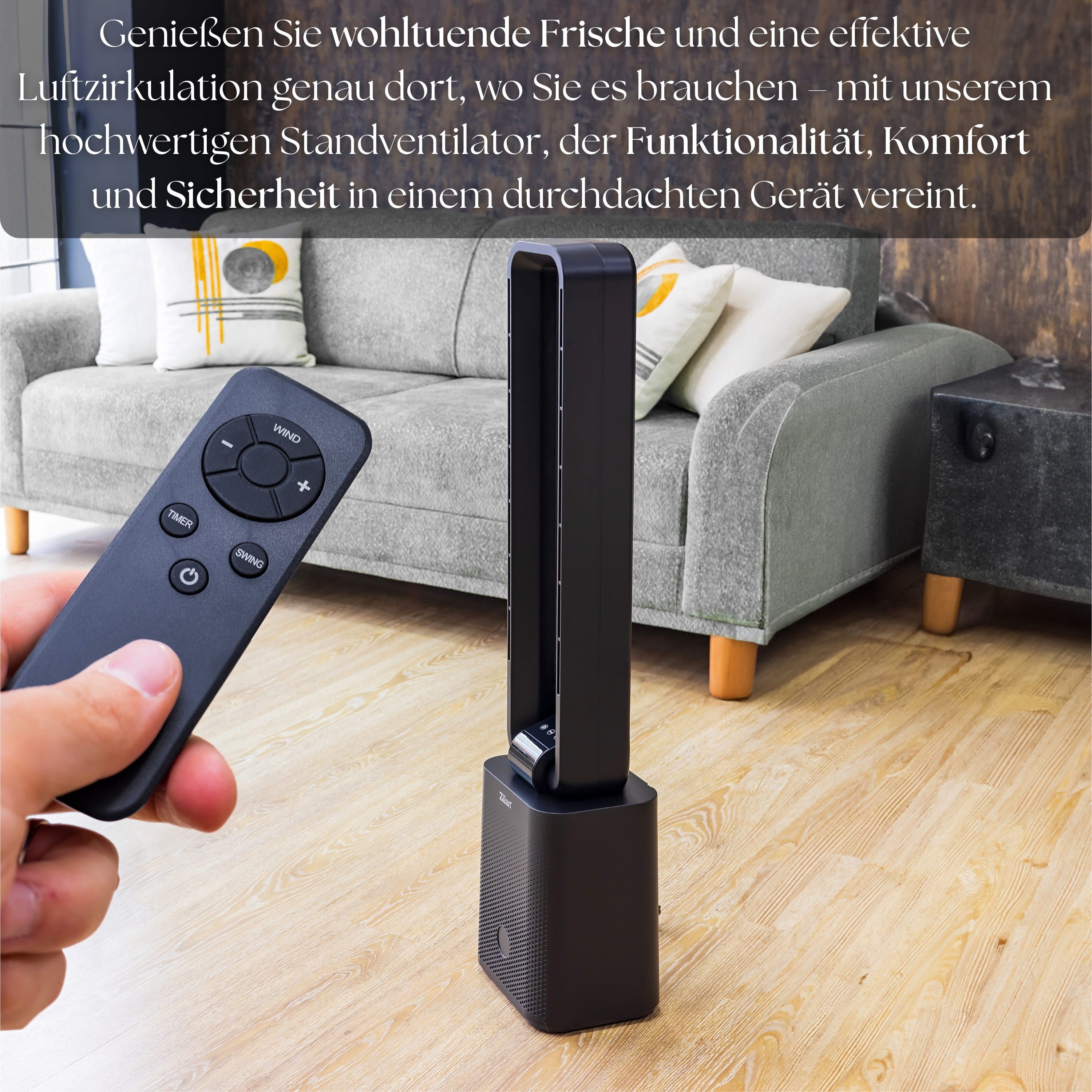 Zilan Turmventilator ZLN-1087, Max. Windgeschwindigkeit: 4,8 m/s