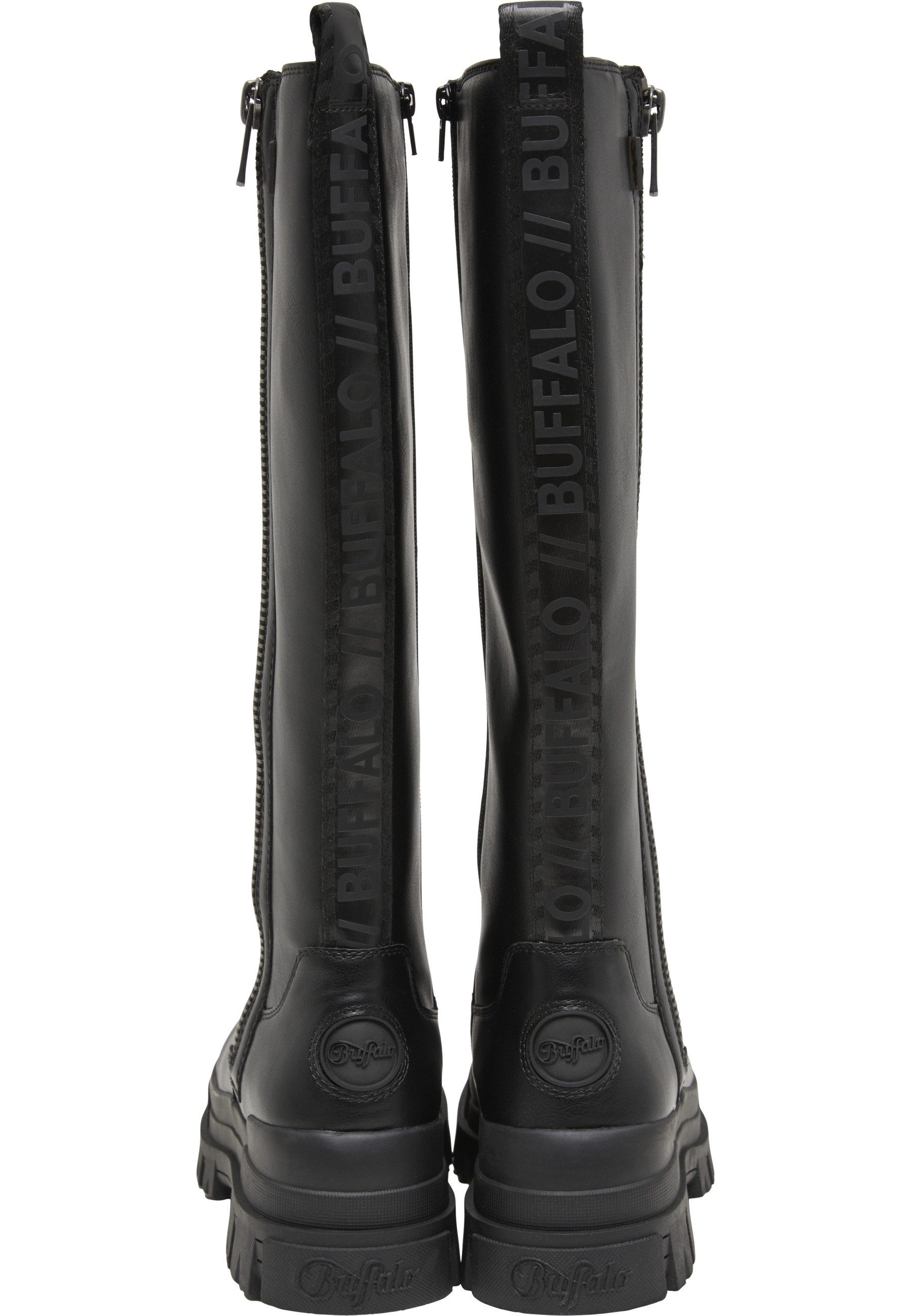 Buffalo Buffalo ASPHA BOOT HI ZIP - VEGAN NAPPA Stiefel