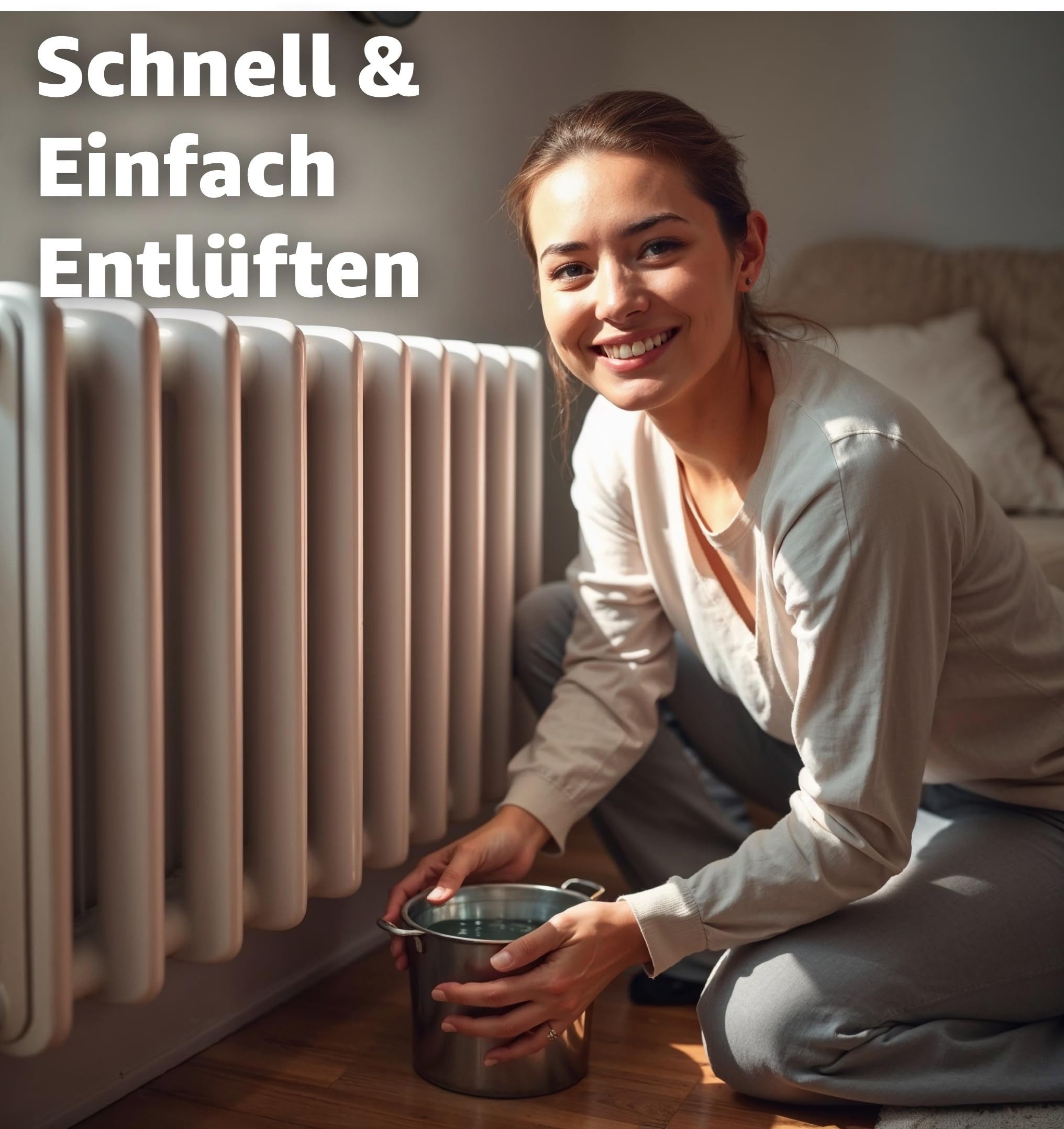 repairr Innensechskantschlüssel 4x Heizkörper-Entlüftungsschlüssel: Schlüssel zum Entlüften Heizungen (Set, 4 St., 4 Stück)