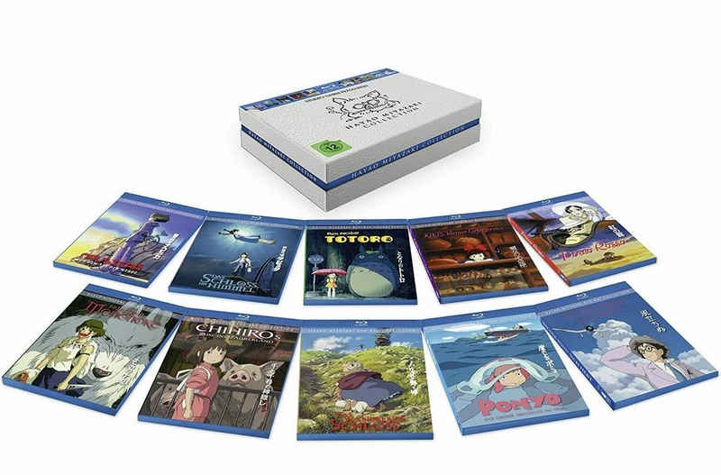 Studio Ghibli Blu-ray Hayao Miyazaki Collection Special Edition BluRay Zeichentrick Box Set