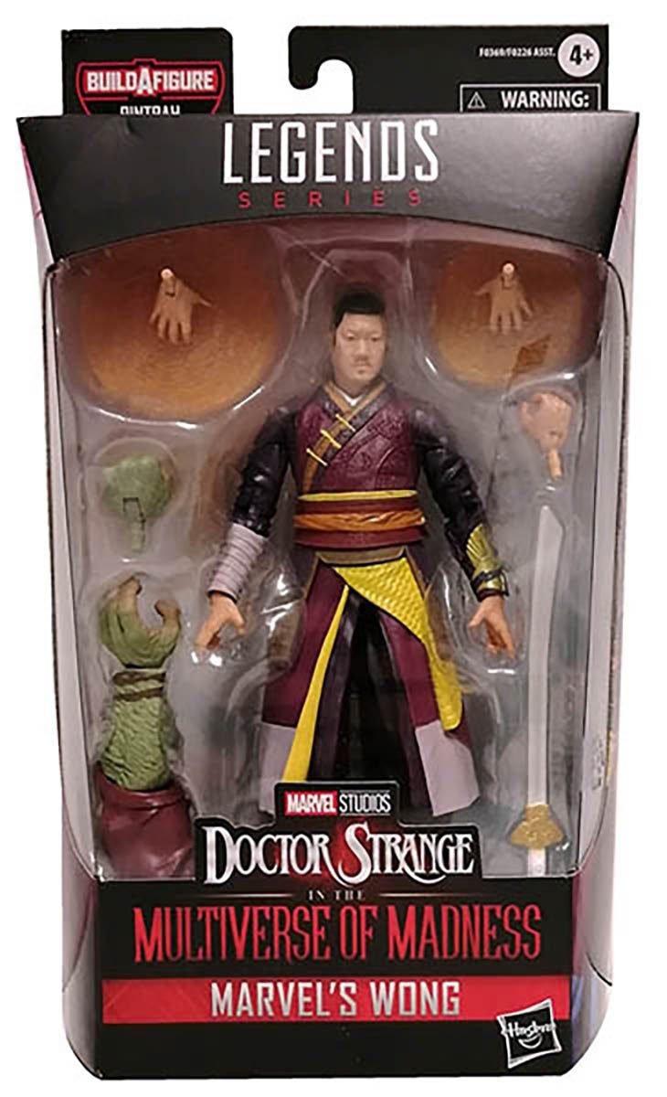 Actionfigur Hasbro F0369 Marvel Legends Series Marvels Wong Sammelfigur Actionfigu