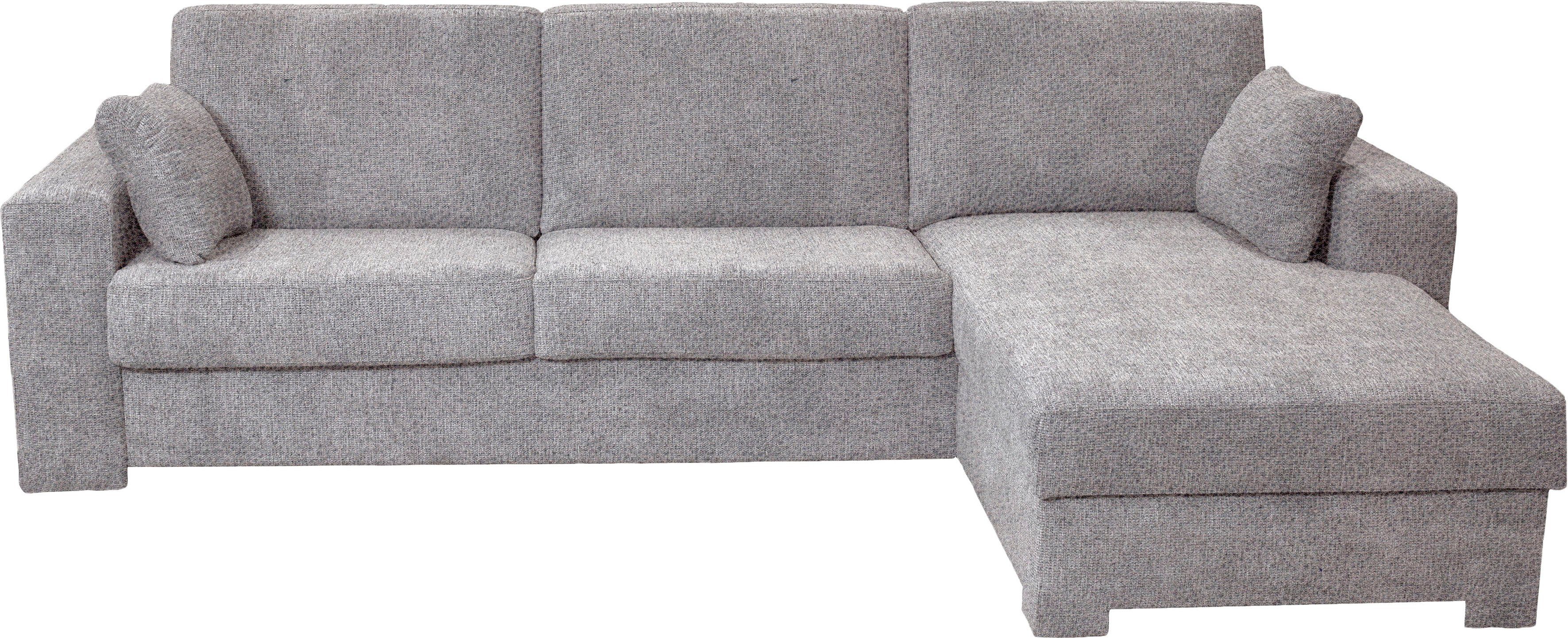 Ecksofa affaire Dauerschlaffunktion, cm 163x198 mit ca Roma "L", Home Liegemaße Unterfederung,