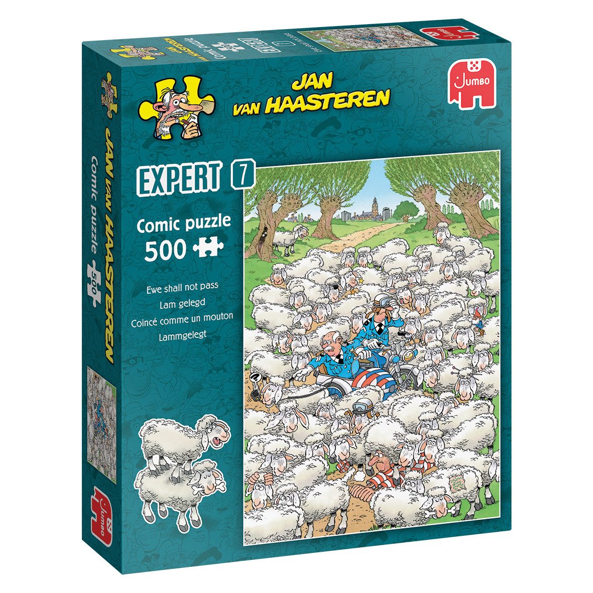 Jan van Haasteren Puzzle Jan van Haasteren Expert 7 - Lammgelegt Puzzle, 500 Puzzleteile