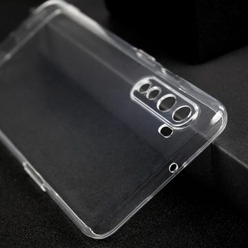 CoverKingz Handyhülle OnePlus Nord Handyhülle Silikon Cover Case Tasche Bumper Transparent