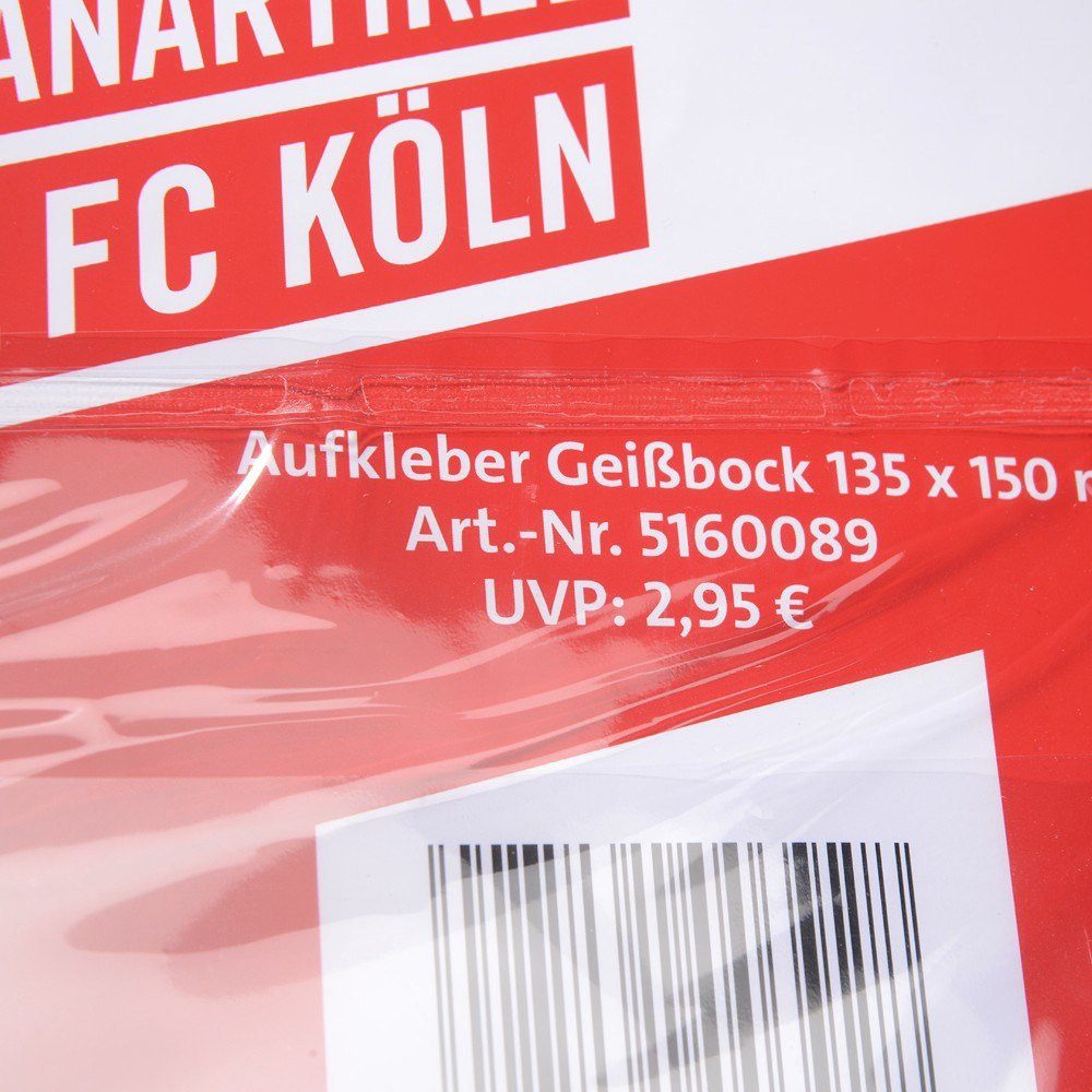 1. FC Köln Aufkleber Aufkleber Geißbock