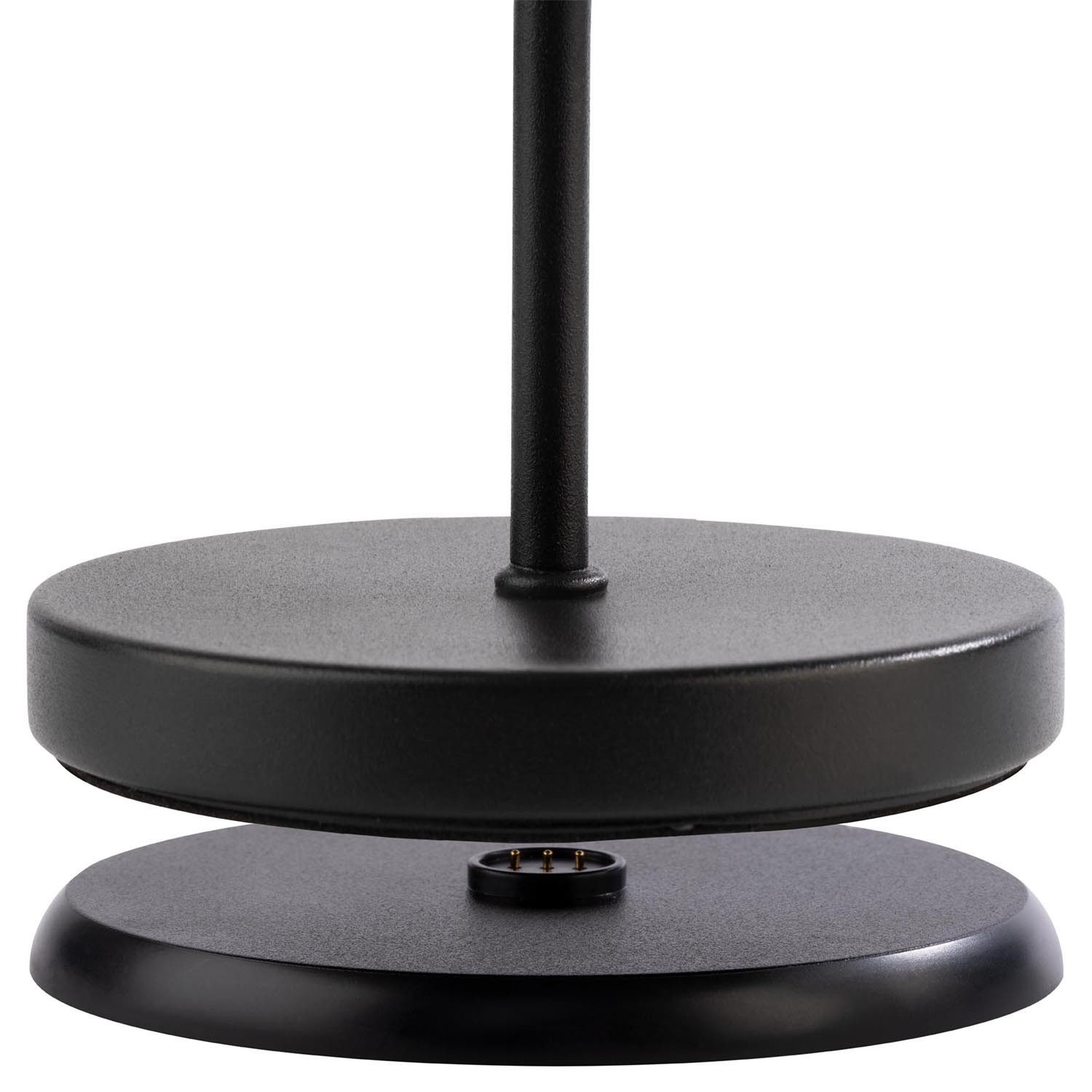 APS LED Tischleuchte "ANTON" Kabellose USB-C Tischleuchte, USB-Ladefunktion, LED fest integriert, warmweiß - kaltweiß, Spritzwasssergeschützt IP 54, inkl. Docki – Bild 5 von 5