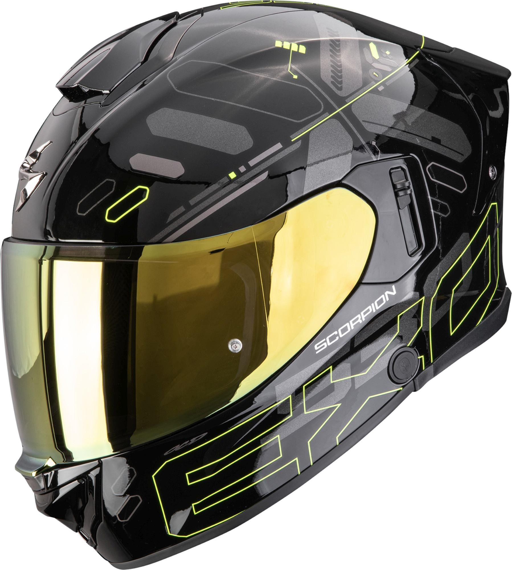 Scorpion Exo Motorradhelm Exo-530 Air Fond Helm, Antifog Beschichtet,vorbereitet Für Kommunikationssystem,notfalls