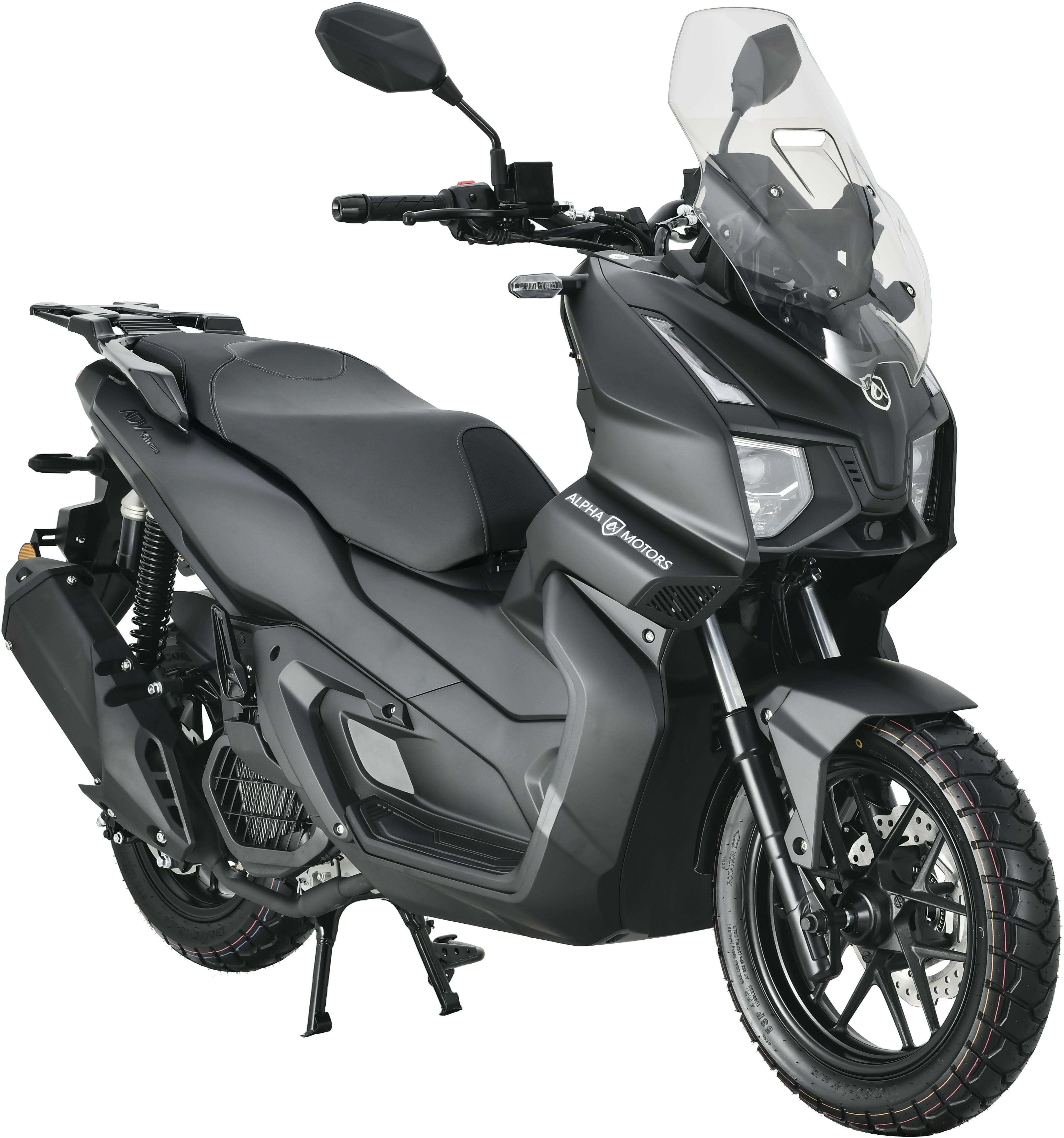 Alpha Motors Motorroller ADV X-treme 125 ccm EURO 5+ (mit/ohne Topcase), 125 ccm, 85 km/h, Euro 5