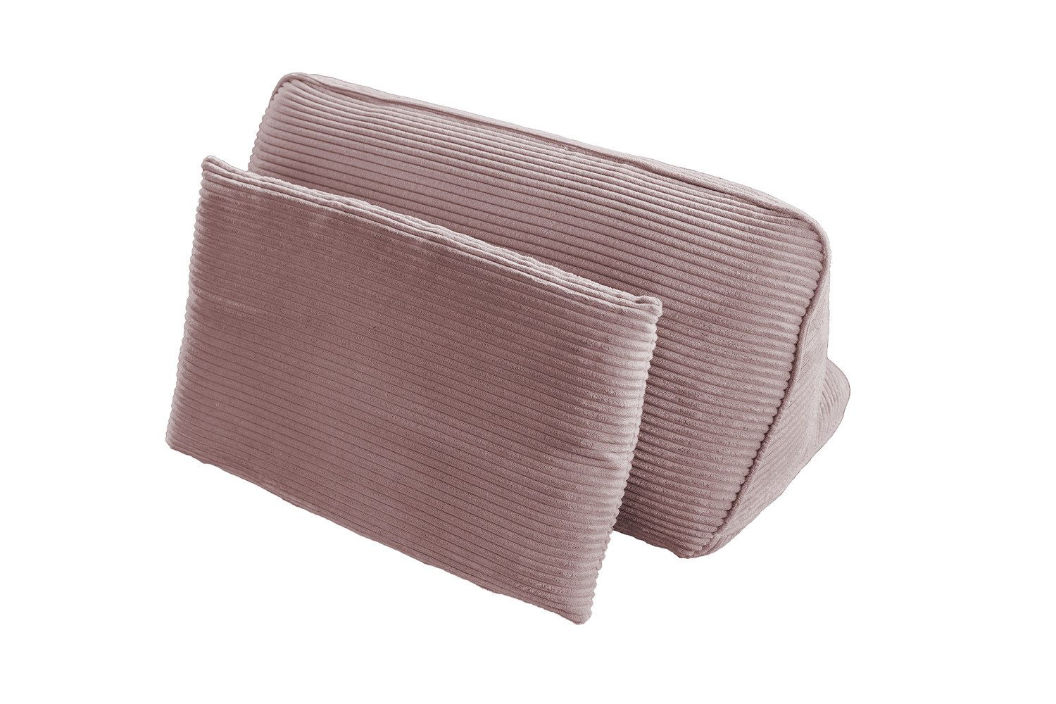 KAWOLA Dekokissen WIOLO SOFT, Rückenkissen Cord verschiedene Farben