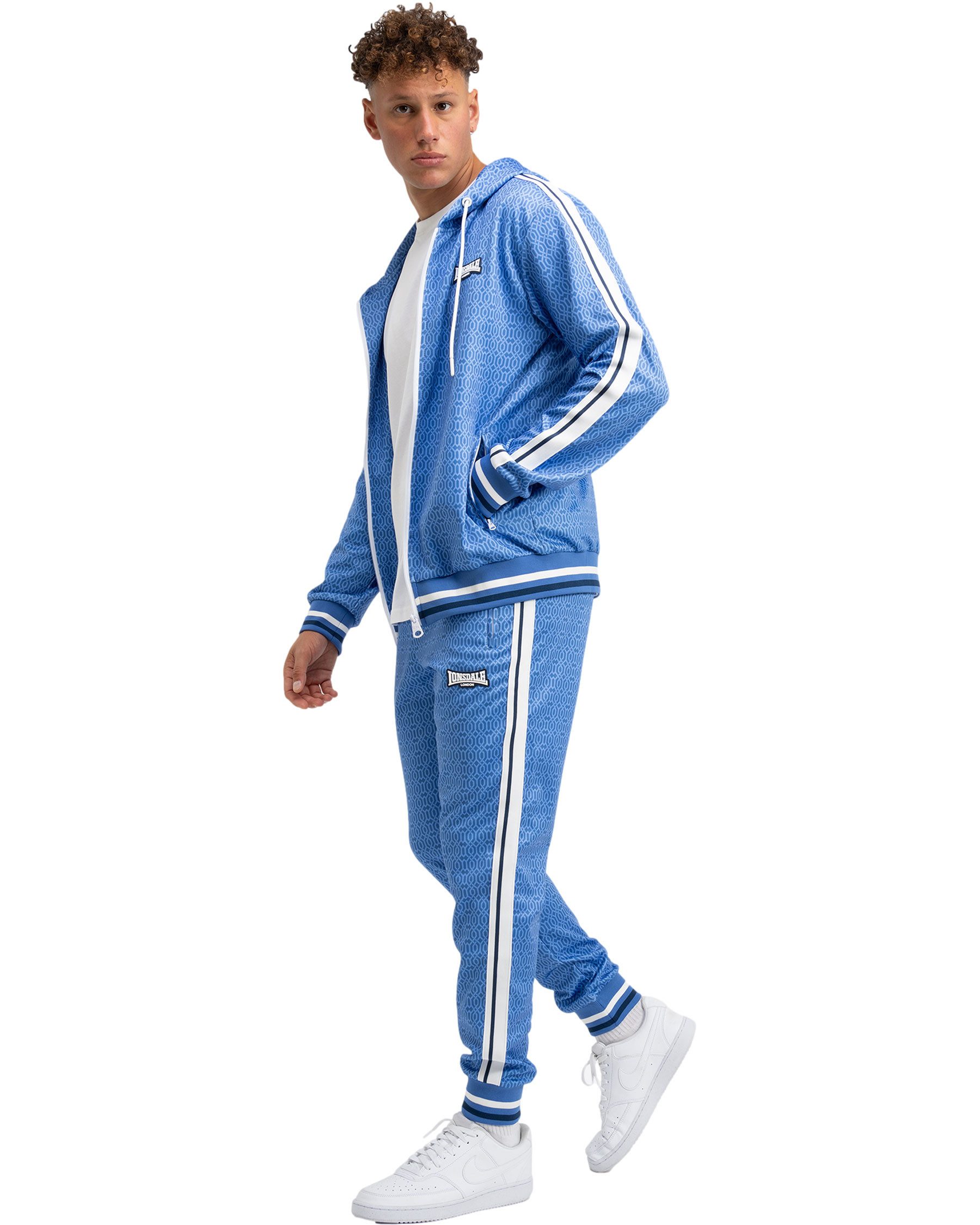 Lonsdale Trainingsanzug Lonsdale Slimfit Trainingsanzug Chain Track (2teilig), bestehend aus Jacke und Hose
