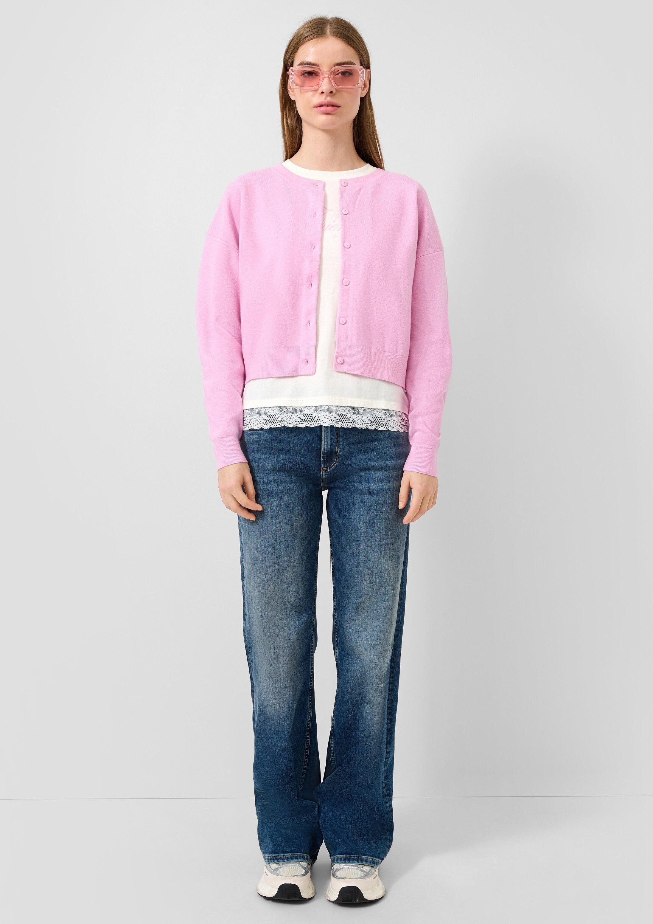 QS Weite Jeans Jeans-Hose CATIE Jeans Catie / High Rise / Wide Fit