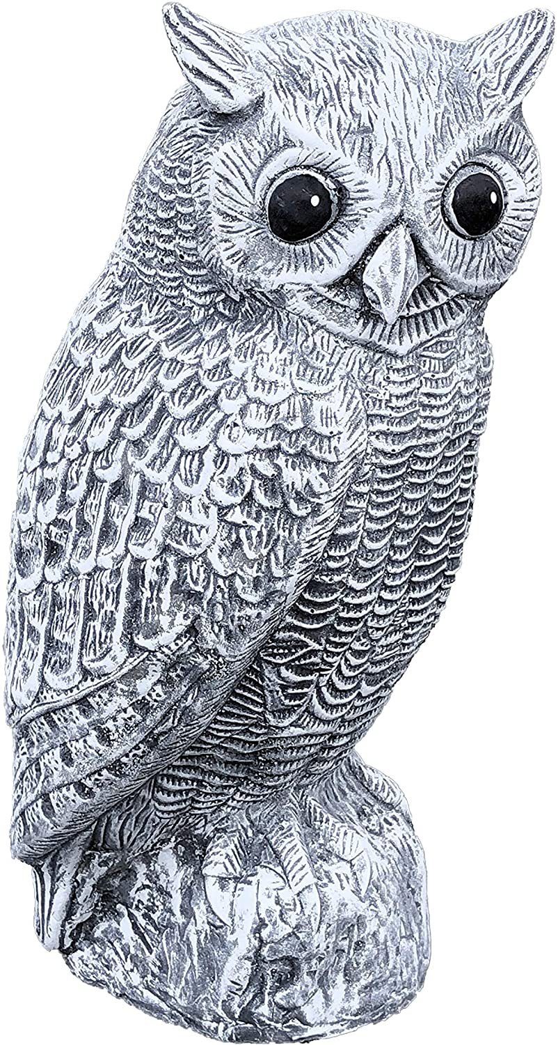 Stone and Style Gartenfigur Frostfeste Steinfigur Uhu gross