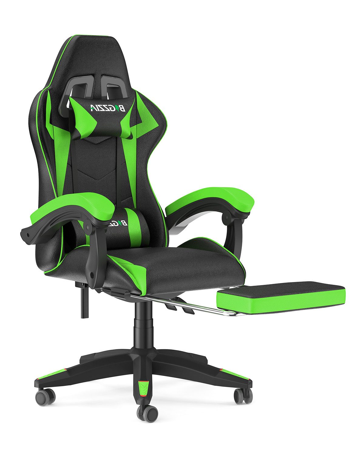 BIGZZIA Bürostuhl Gaming Stuhl mit Fußstütze günstig online kaufen