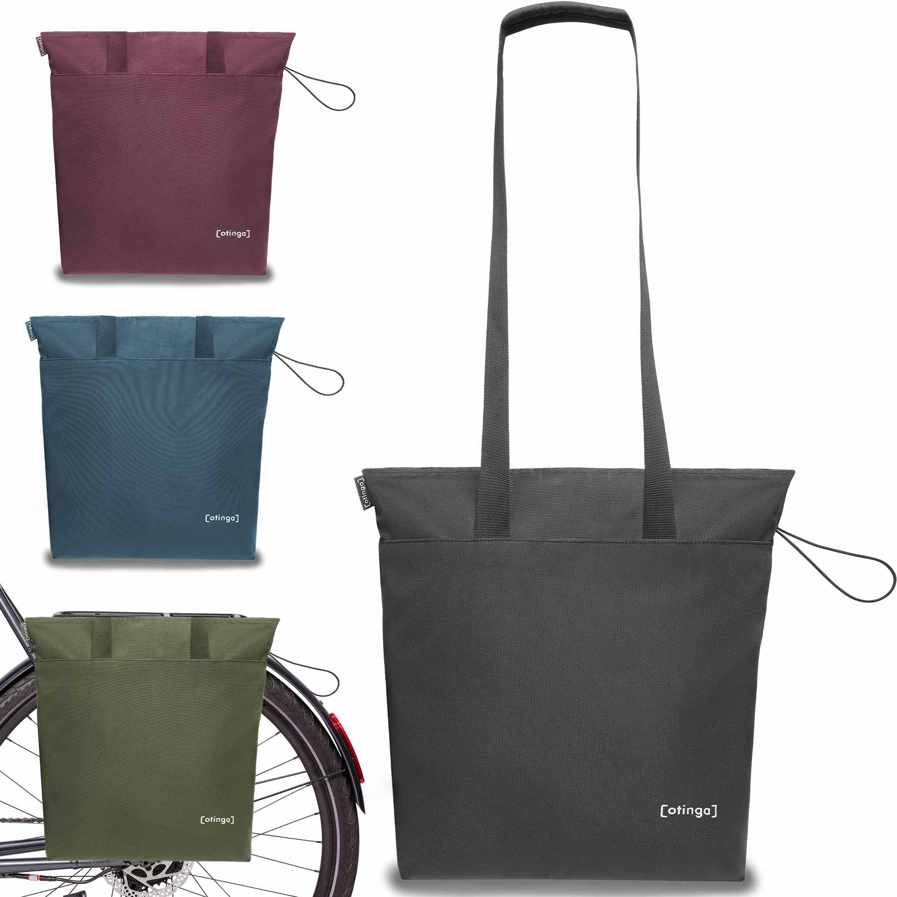 Fahrradtasche - Shopper, Moderne Einkaufstasche, wasserdichte Fahrradtasche