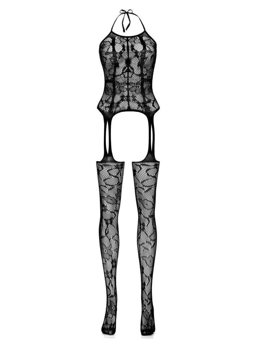 Elegant Love Bodystocking-Ouvert Bodystocking aus Netz – Modisches Design für Damen Reizwäsche – Für besondere Momente