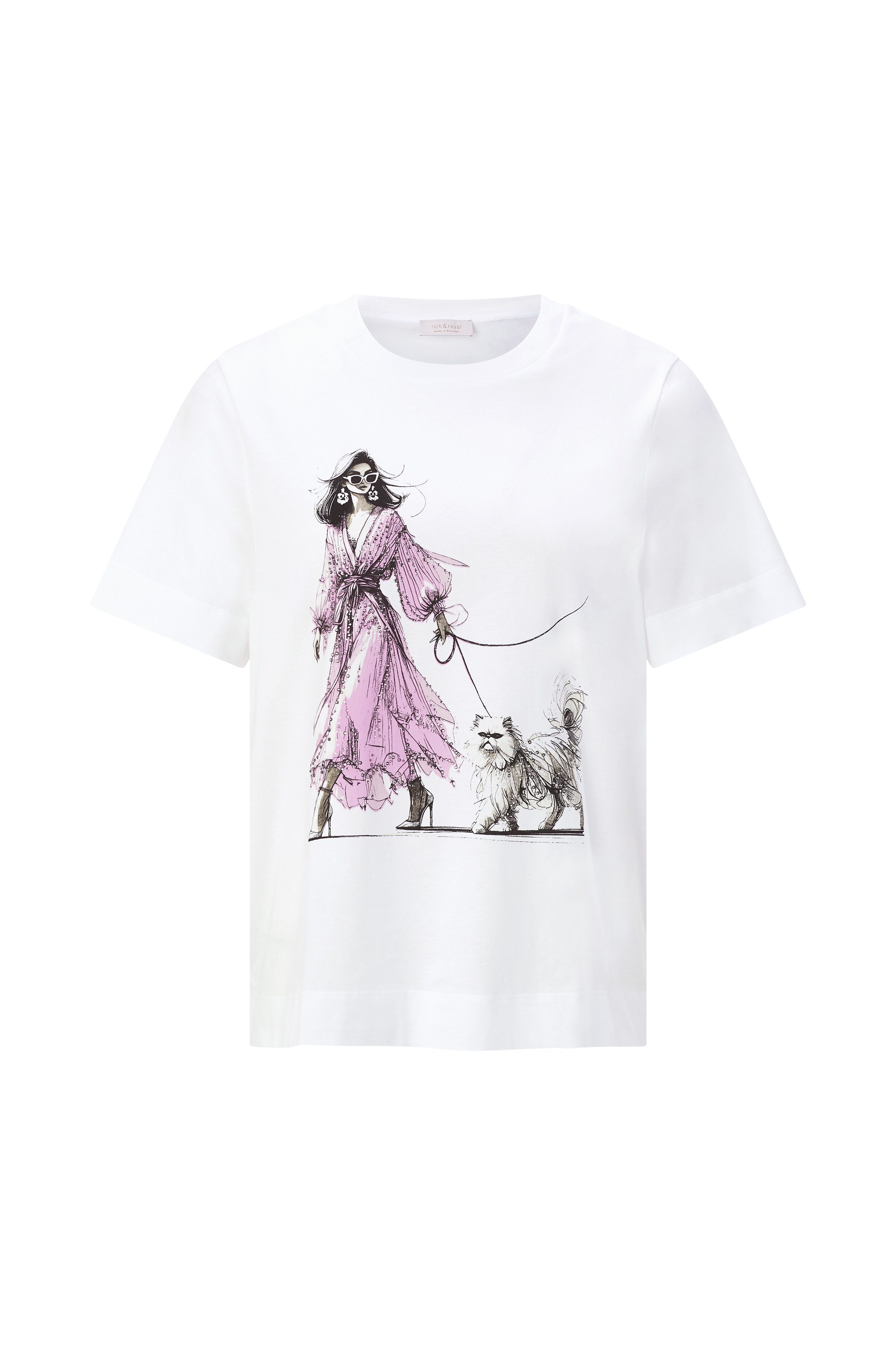 RICHROYAL Kurzarmshirt