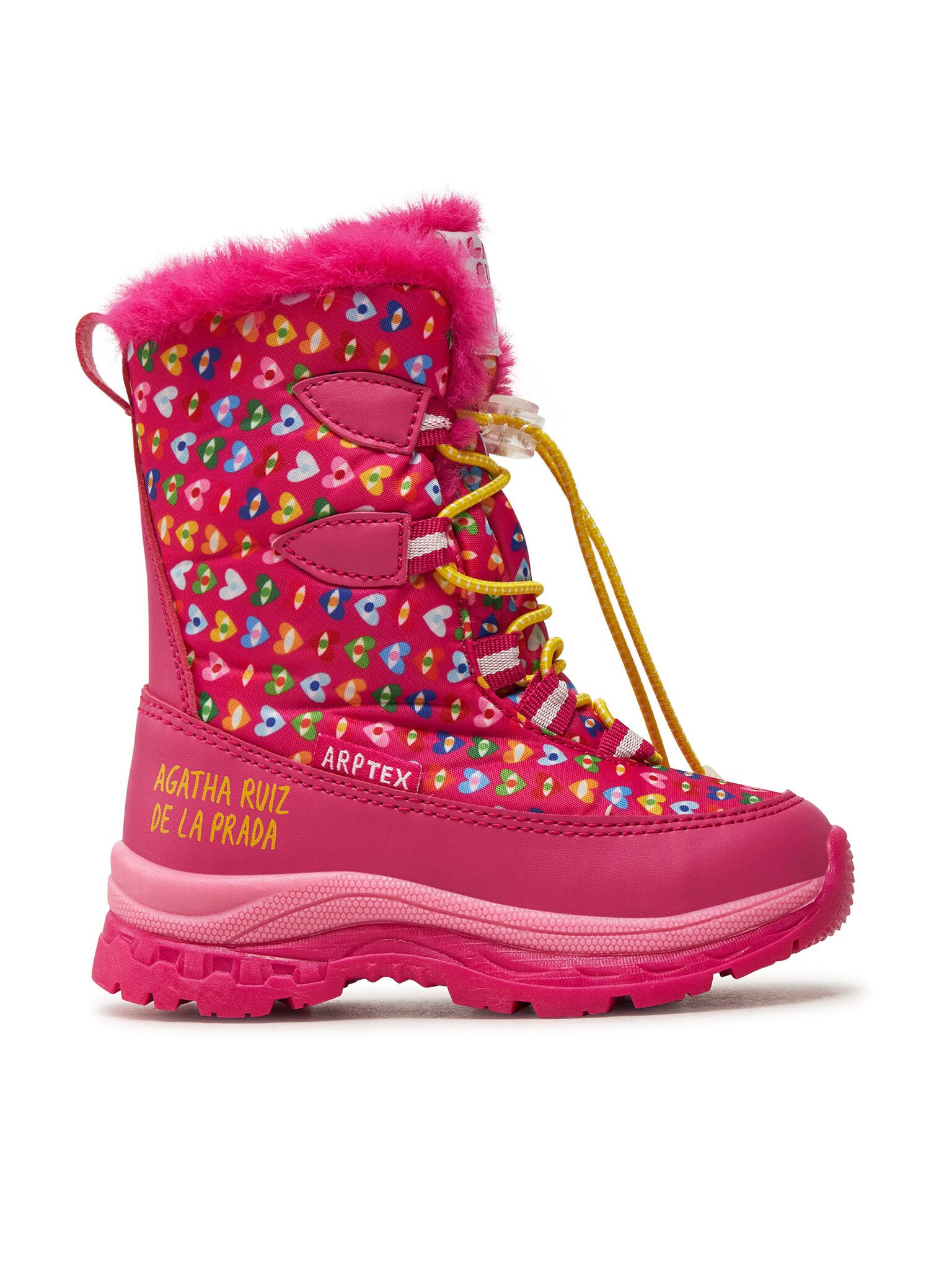 Agatha ruiz de la prada Schneeschuhe 241992-A S Rosa Schnürschuh