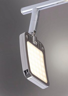 Leuchten Direkt Deckenleuchte Wella, LED fest integriert, Warmweiß, inkl. festverbautem LED-Leuchtmittel, schwenkbar
