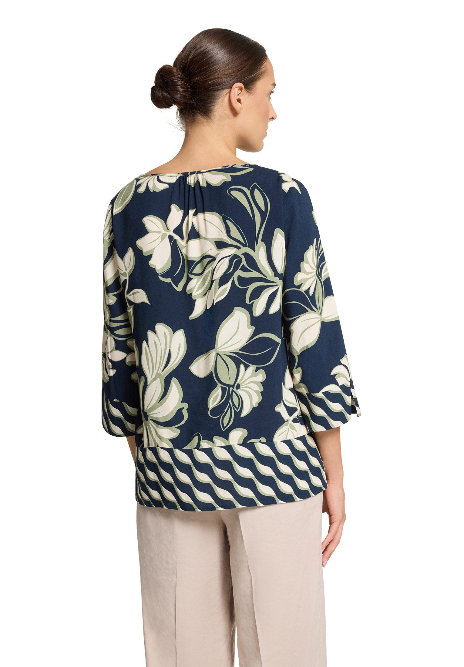 Betty Barclay Schlupfbluse Damen mit Rundhalsausschnitt