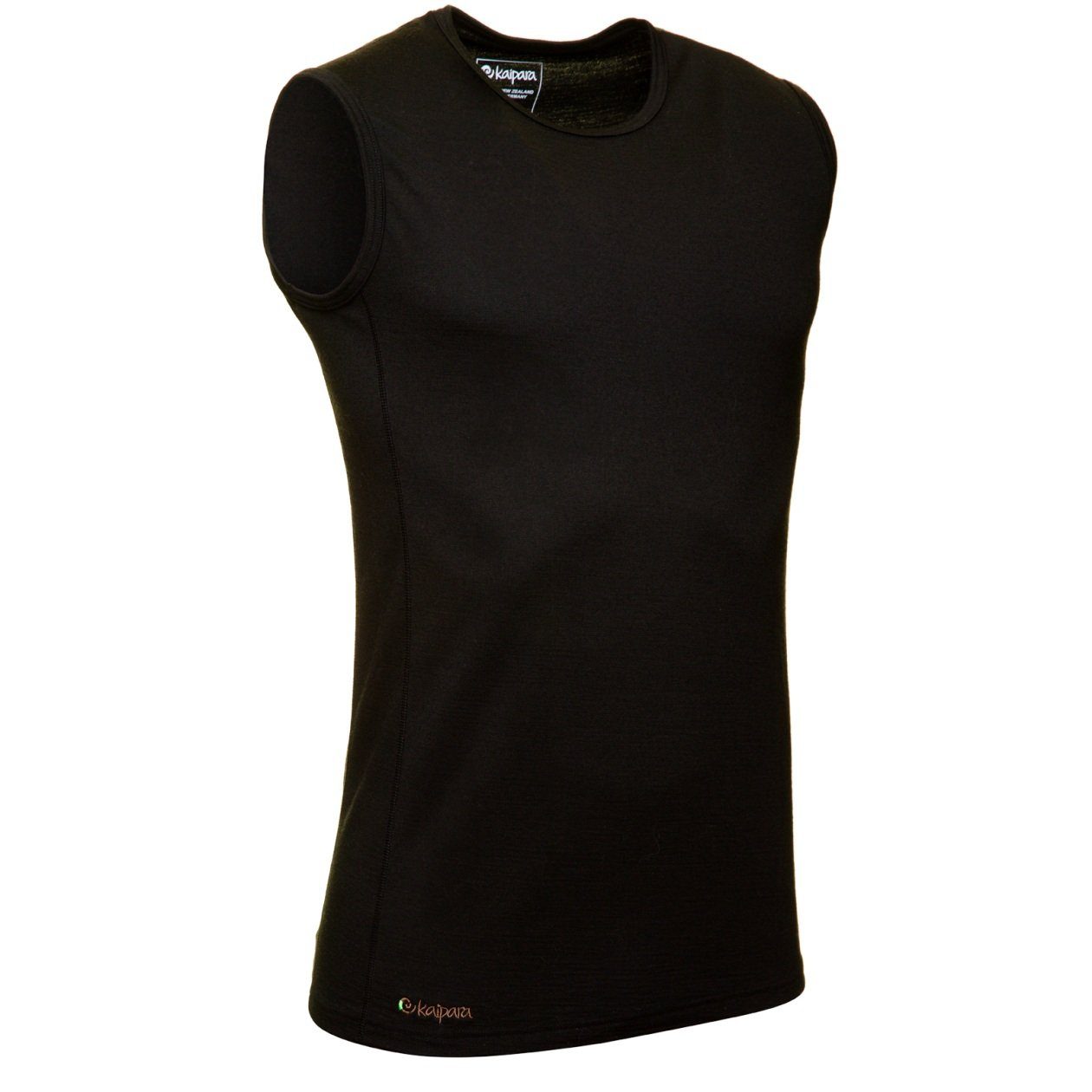 Kaipara - Merino Sportswear Funktionsunterhemd Merino Tank Top Herren Slimf günstig online kaufen