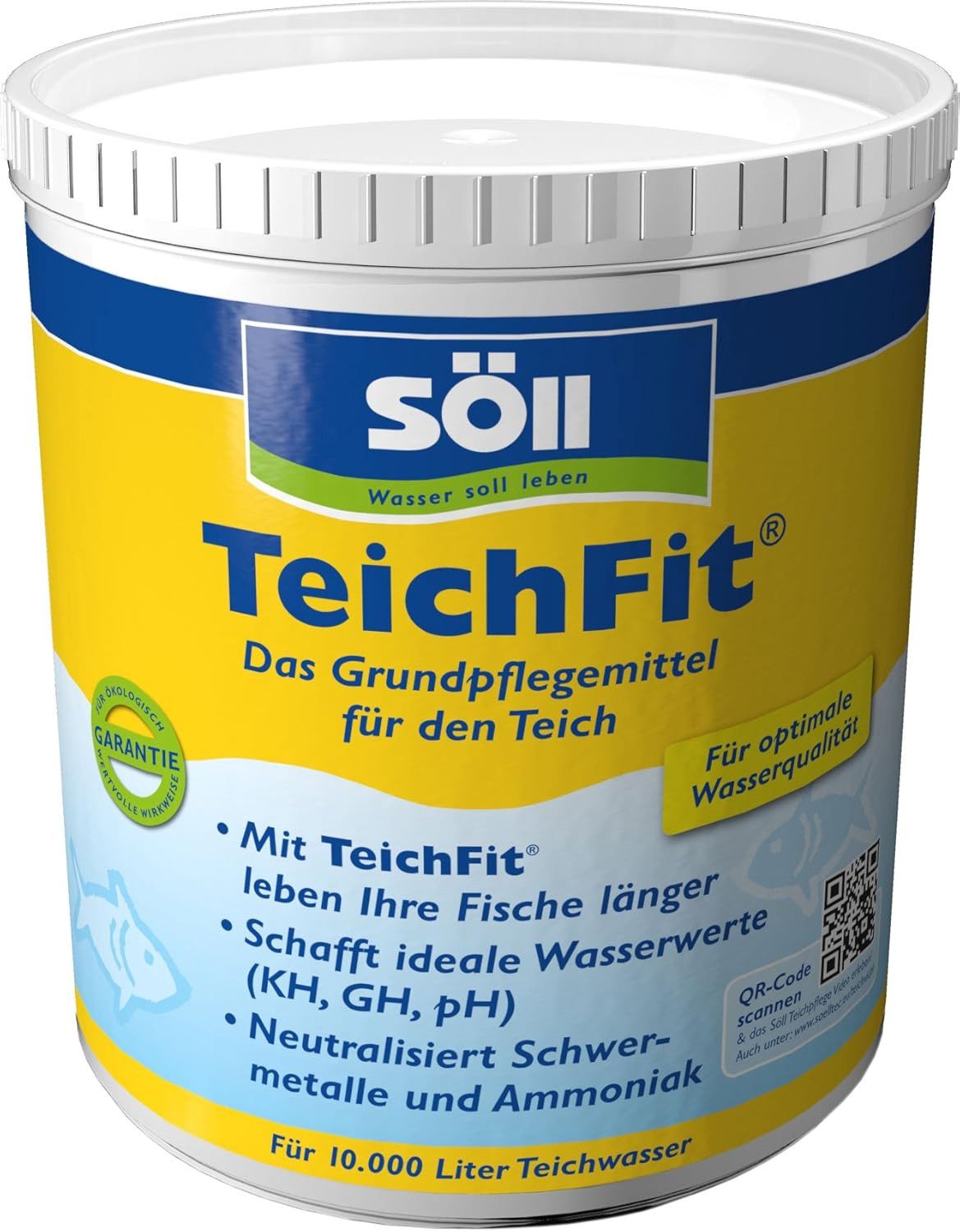 Teichpflege Söll Fischmineral 2,5 Kg Koi Vitalkur für 25000 Liter