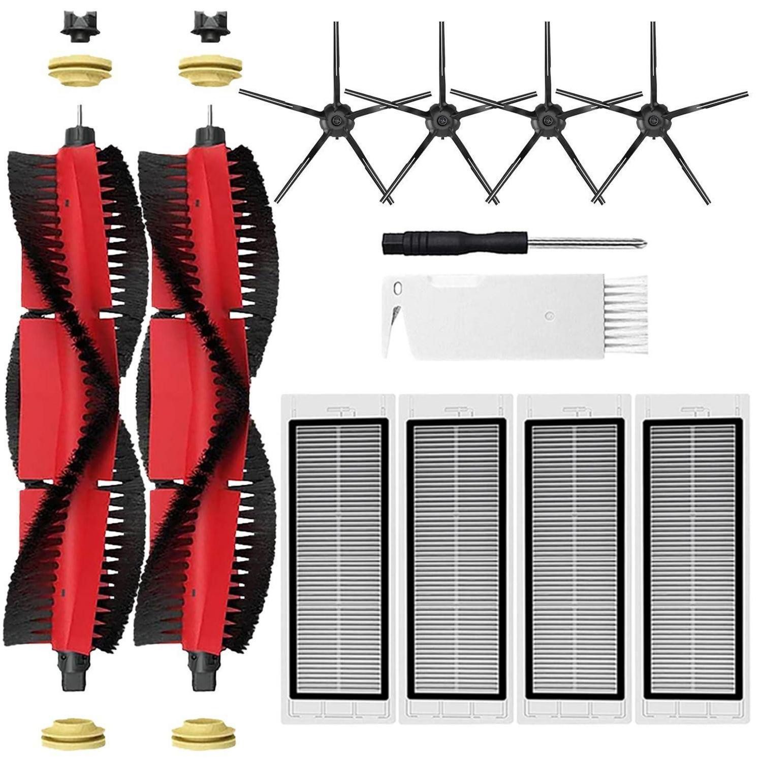 LuxusKollektion Saugroboter Zubehör-Set Ersatzteilset Staubsauger Roborock S5/S6 Max/Pure
