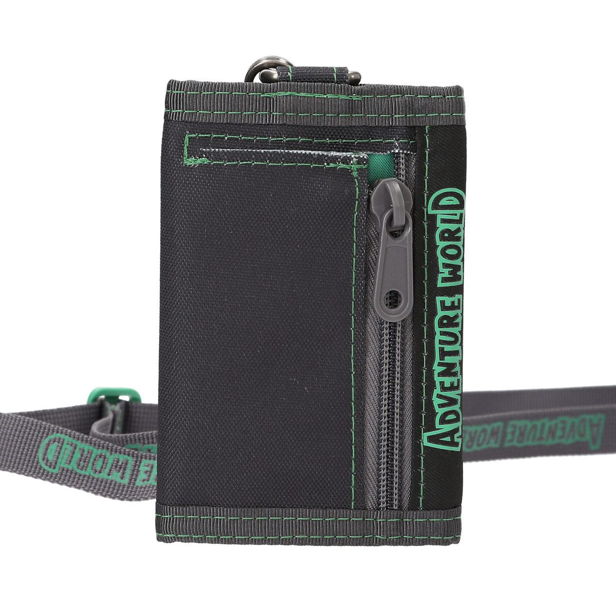 Depesche Geldbörse DEPESCHE Portemonnaie Adventure World Panther mit Lanyard