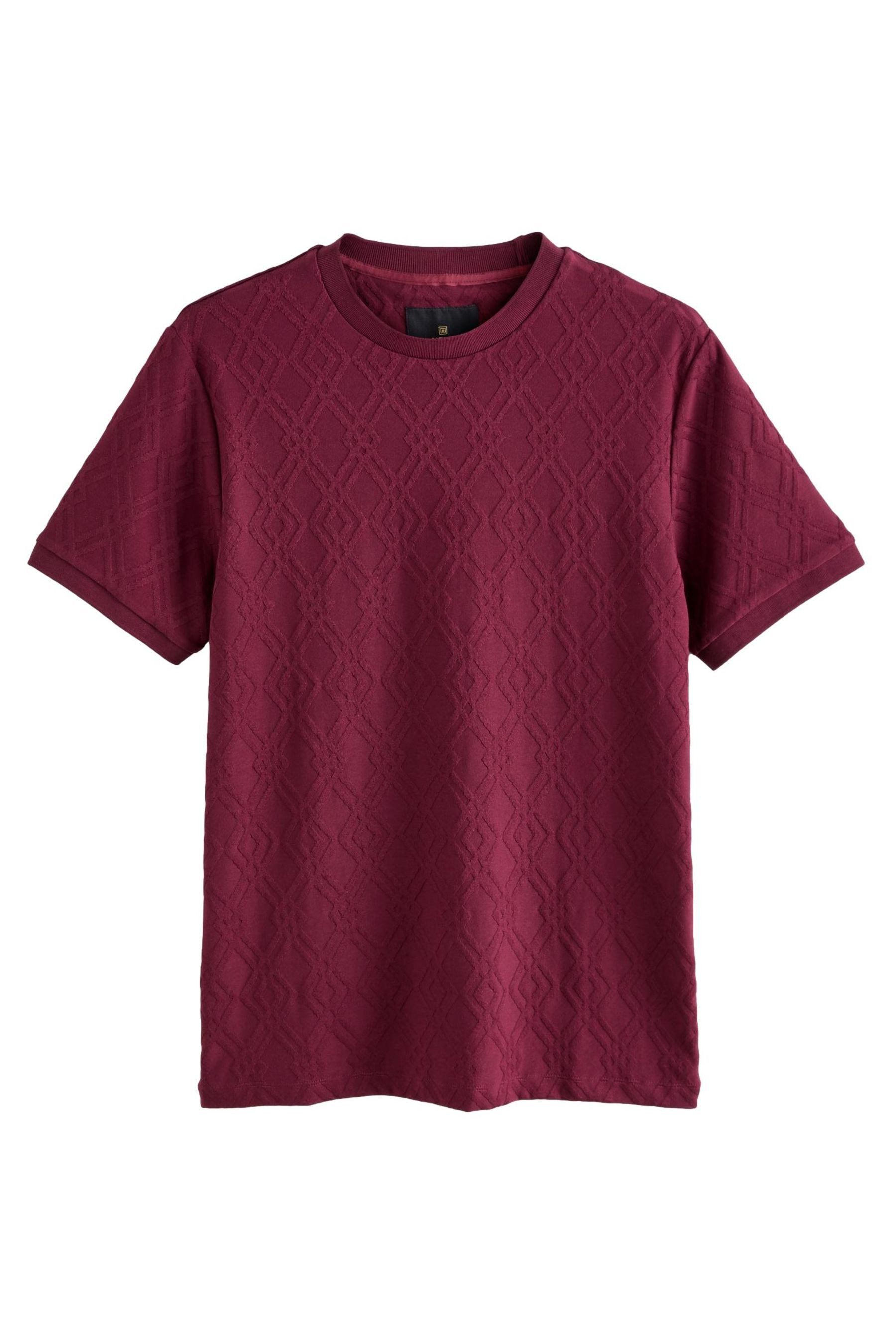 Next T-Shirt Edles strukturiertes T-Shirt (1-tlg) günstig online kaufen