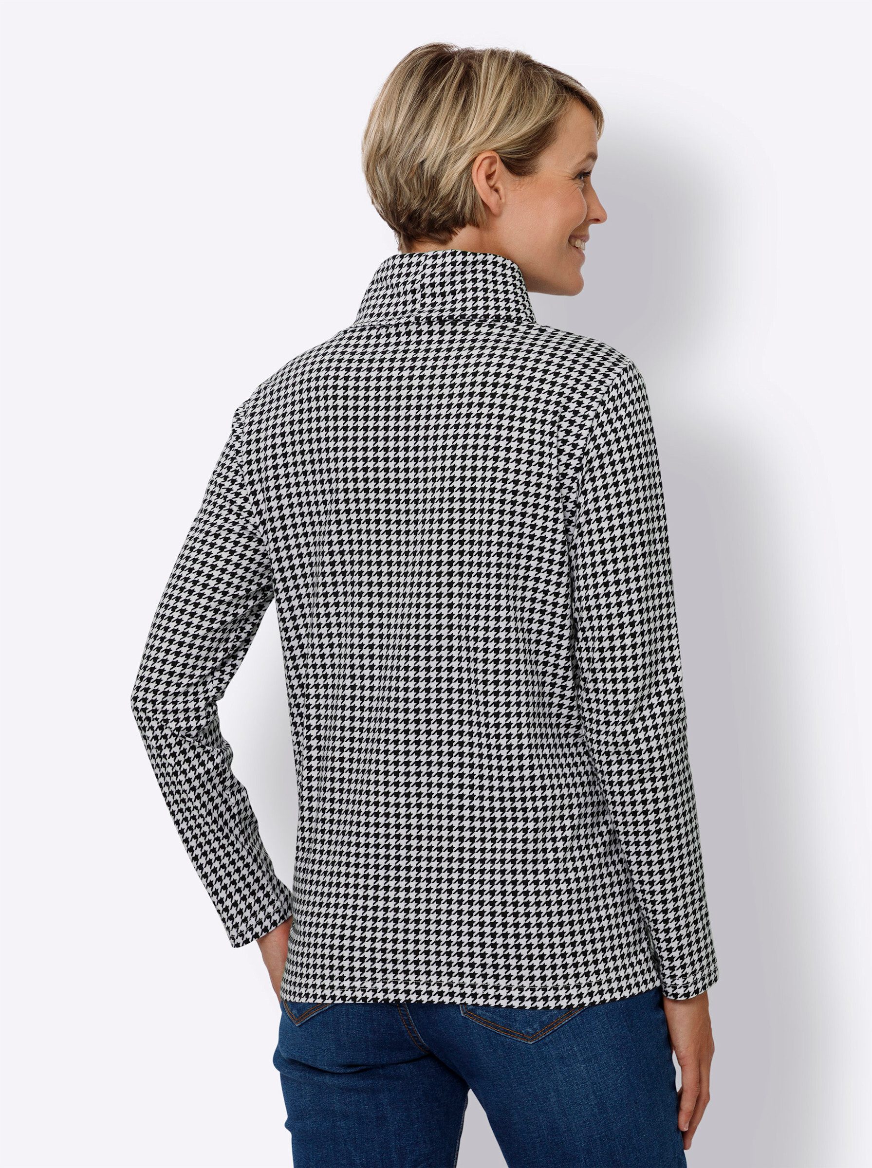 Sieh an! T-Shirt Rollkragenshirt . günstig online kaufen