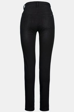 Gina Laura Regular-fit-Jeans Jeans Julia Identity Ziernieten schmale 5-Pocket