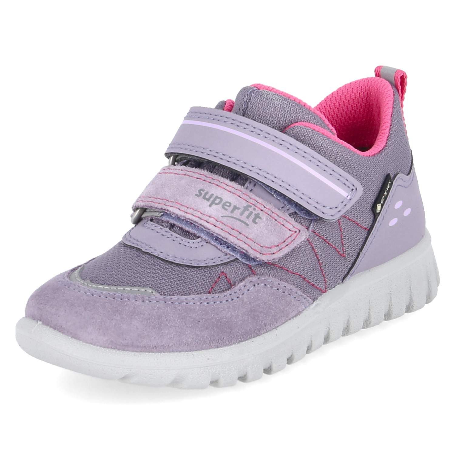 Superfit Superfit 1-006182-8530 Mädchen Synthetik, Leder & Textil lila Slipper