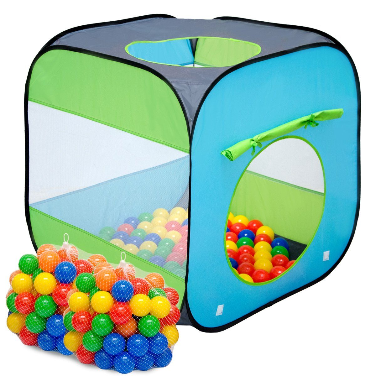 LittleTom Spielhaus Kinderspielzelt Bällebad-Pool Arielle + 200 Bälle,  Bällebadbälle Bällepool Set online kaufen | OTTO