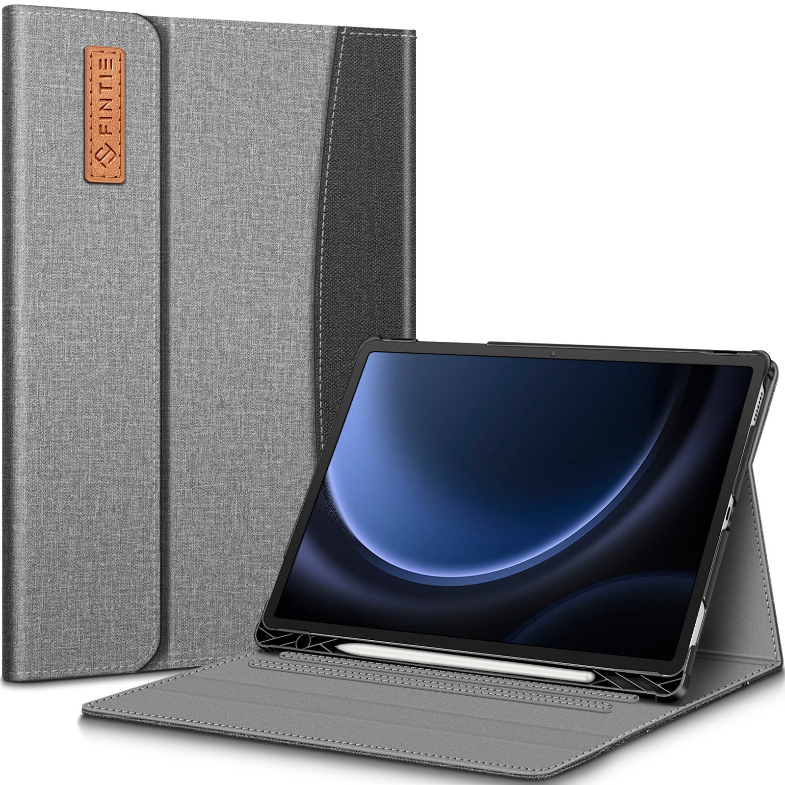 Fintie Tablet-Hülle für Samsung Galaxy Tab S10 Lite/S10 FE/S9 FE 10.9" & S9 11" Tablet, Folio Case mit Multi-Winkel Betrachtung, S Pen Halter & Dokumentenfach