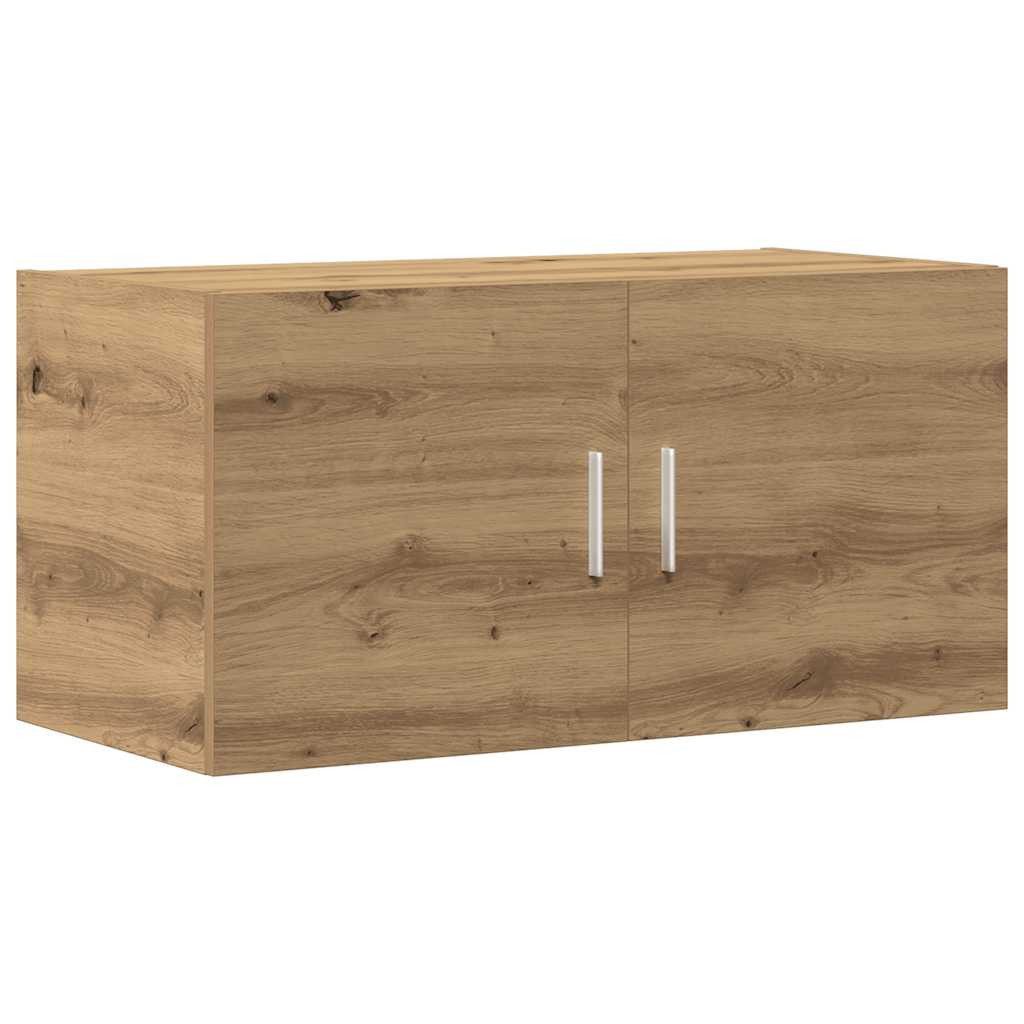 vidaXL Regal Wandschrank Artisan-Eiche 80x39x40 cm Holzwerkstoff, 1-tlg.