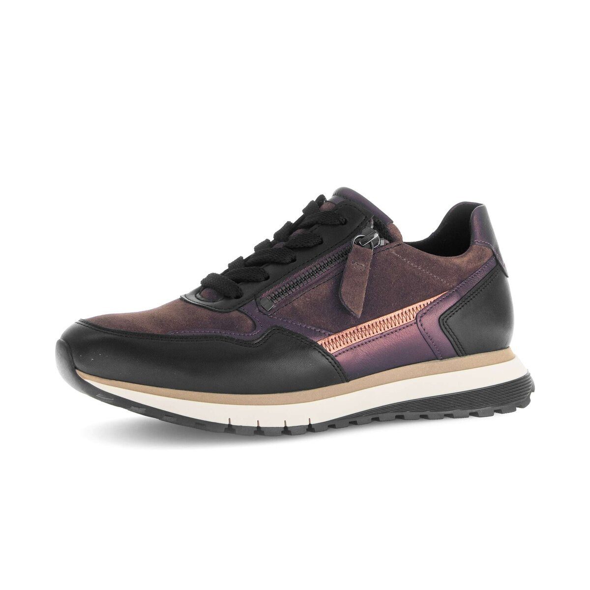 Gabor Sneaker low Materialmix Leder Sneaker günstig online kaufen