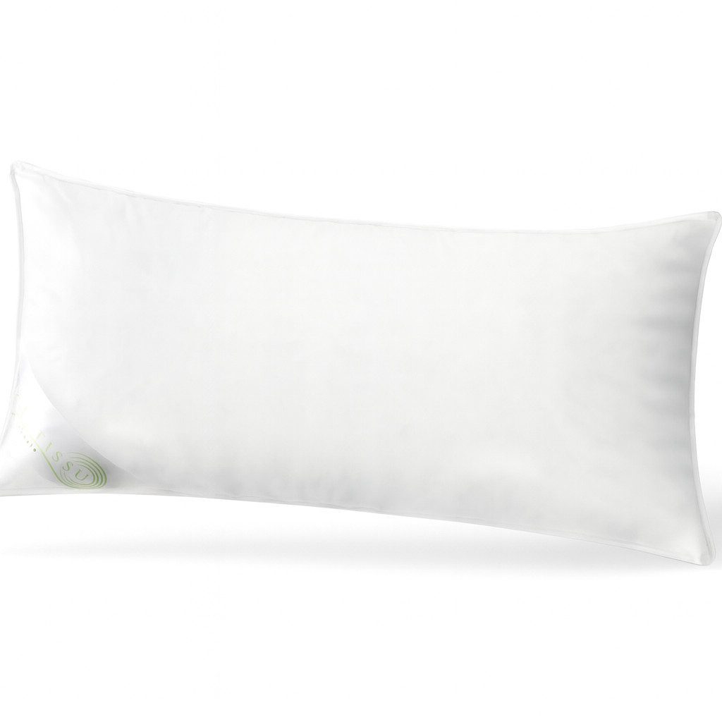 Beautissu Kopfkissen Daunenkissen 40x80 BeauNuit FK, 40x80cm, Kopfkissen 80x80 Daunen & Federn – Federkissen