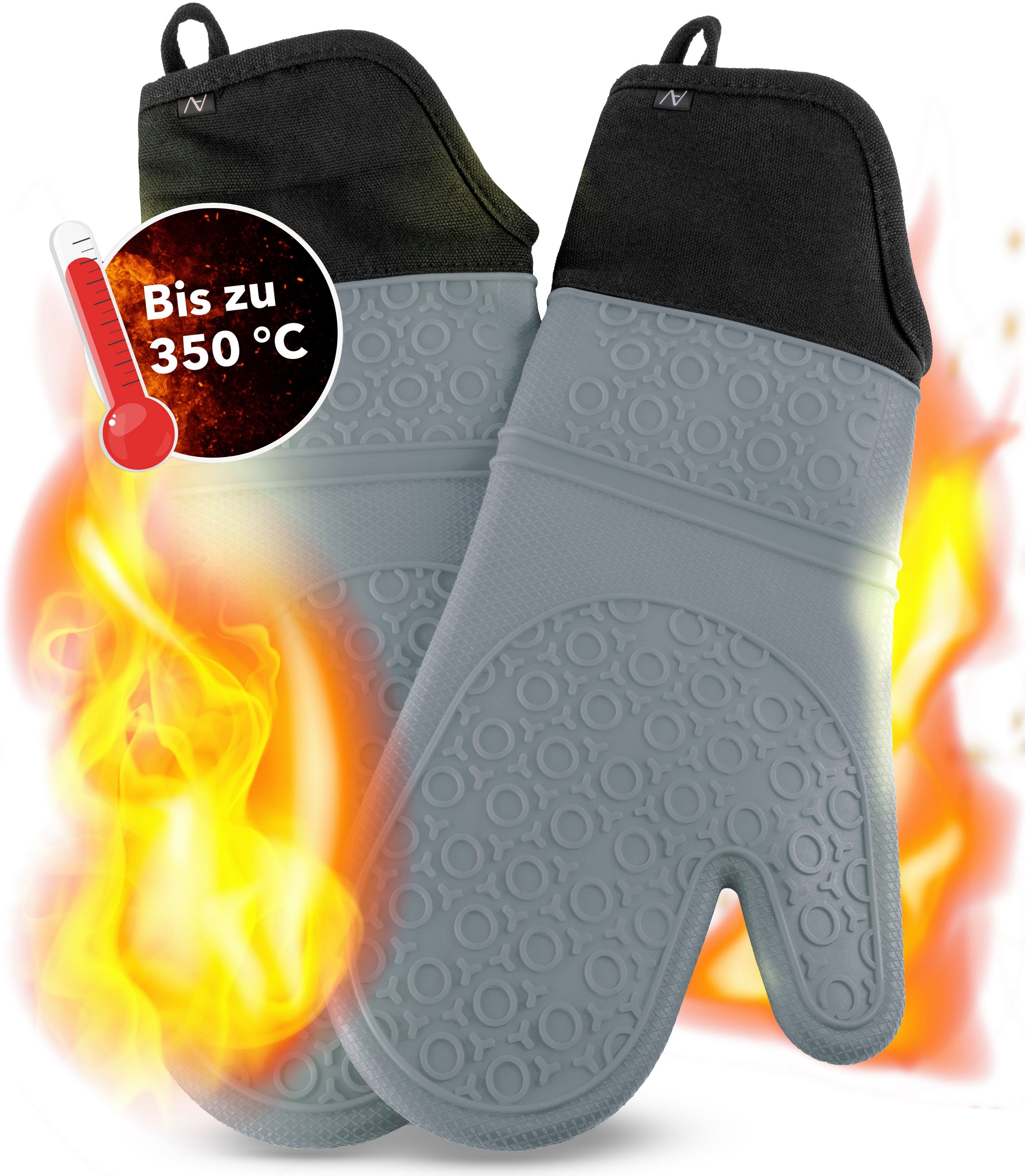 AVANA Topfhandschuhe Silikon Ofenhandschuhe Backhandschuhe Kochhandschuhe, günstig online kaufen