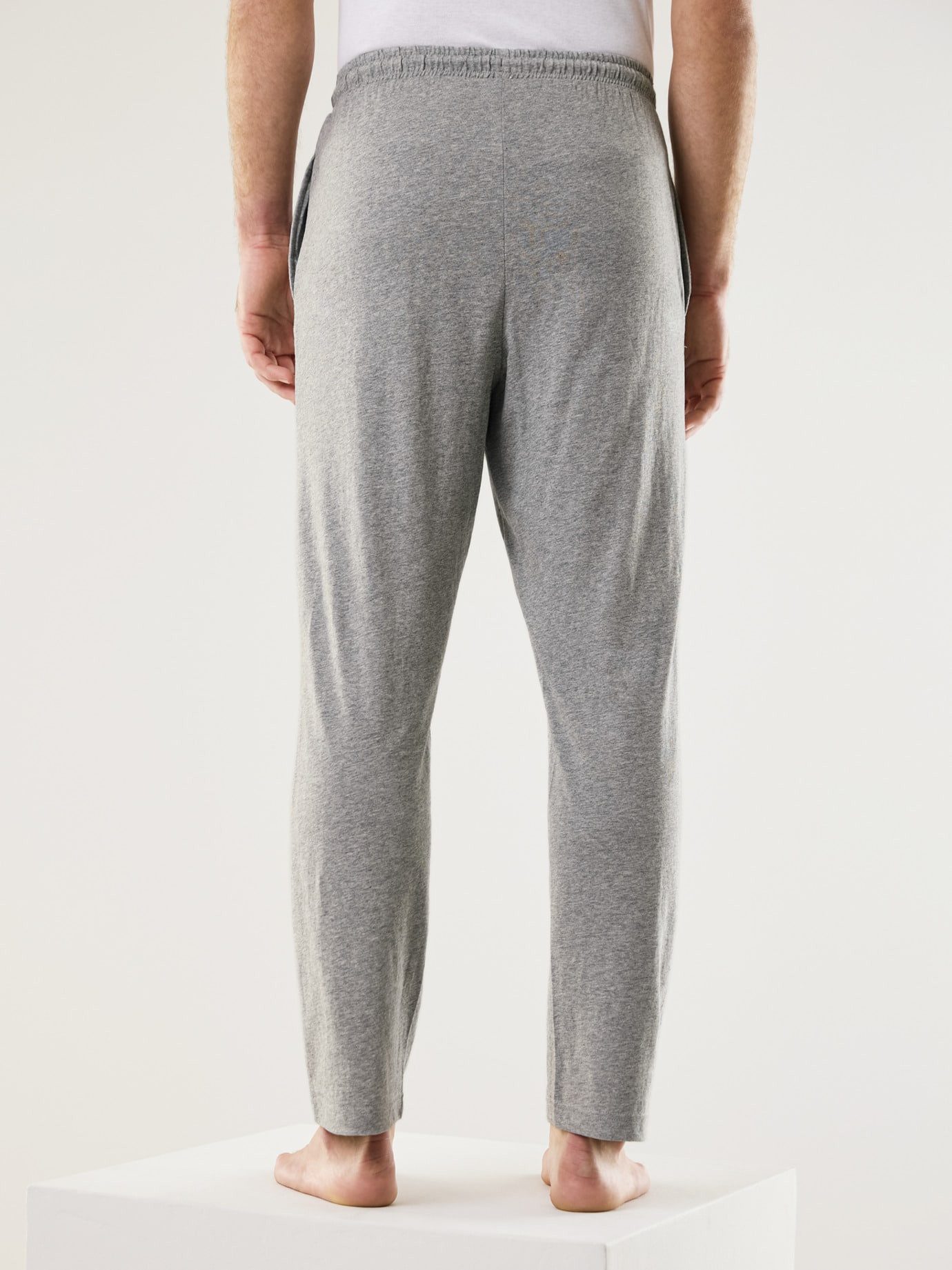 Walbusch Homewearhose Herren 24/7 Hose lang Homewearhose Baumwolle Comfort Fit Atmungsaktiv, verstellbarer Gummibund, 2 Taschen – ideale Loungehose