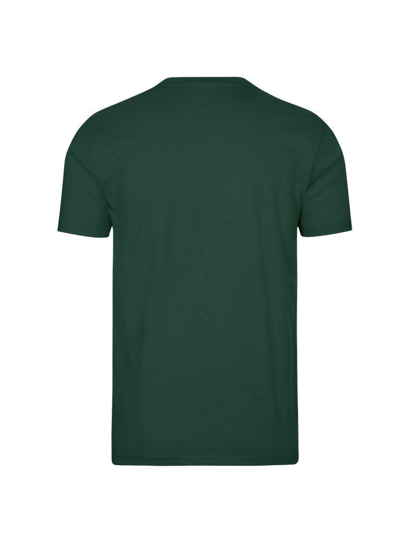 Trigema T-Shirt TRIGEMA T-Shirt aus tanne 100% Baumwolle