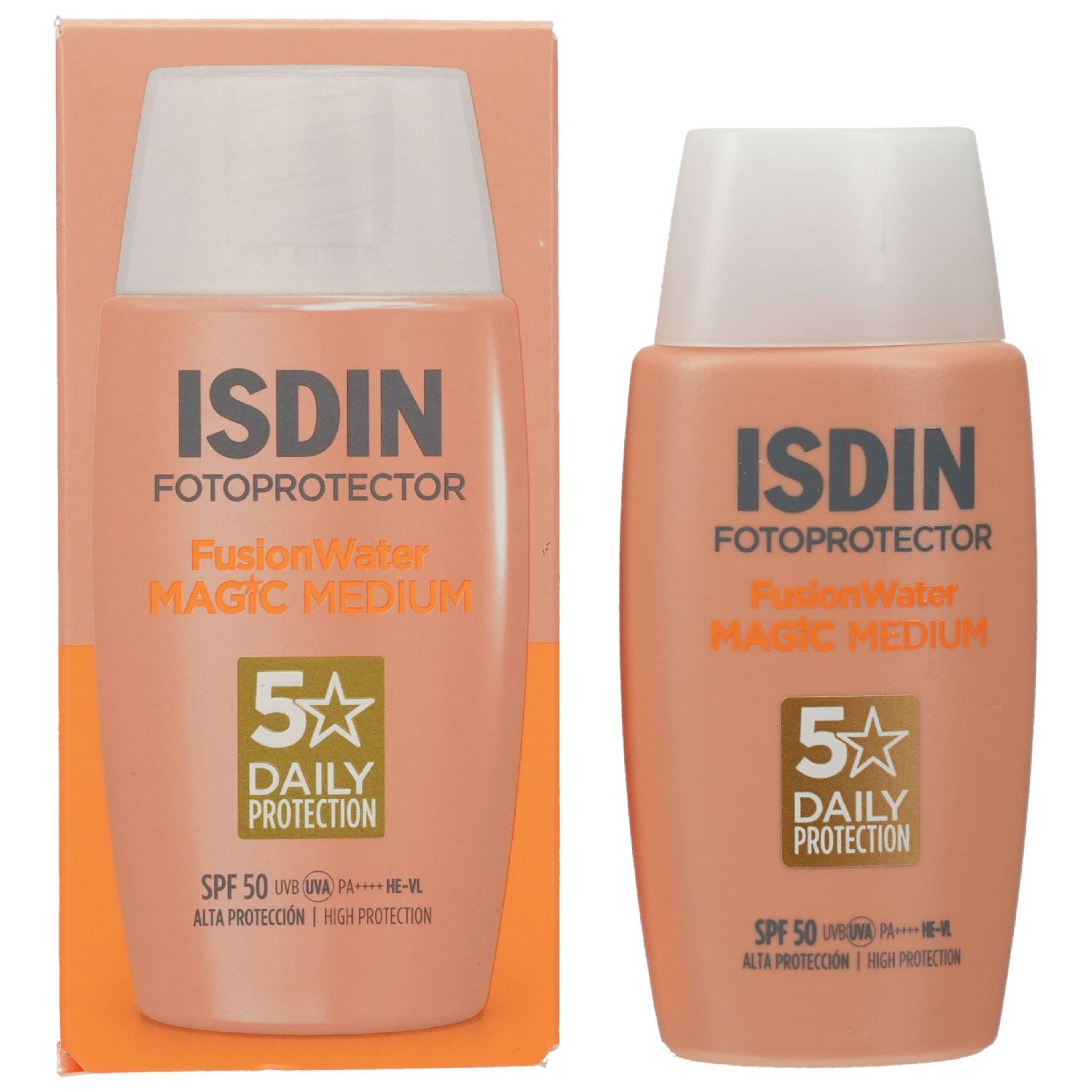 Isdin Sonnenschutzcreme ISDIN Fotoprotector Fusion Water Col.medium LSF 50 10St PZN 17618394